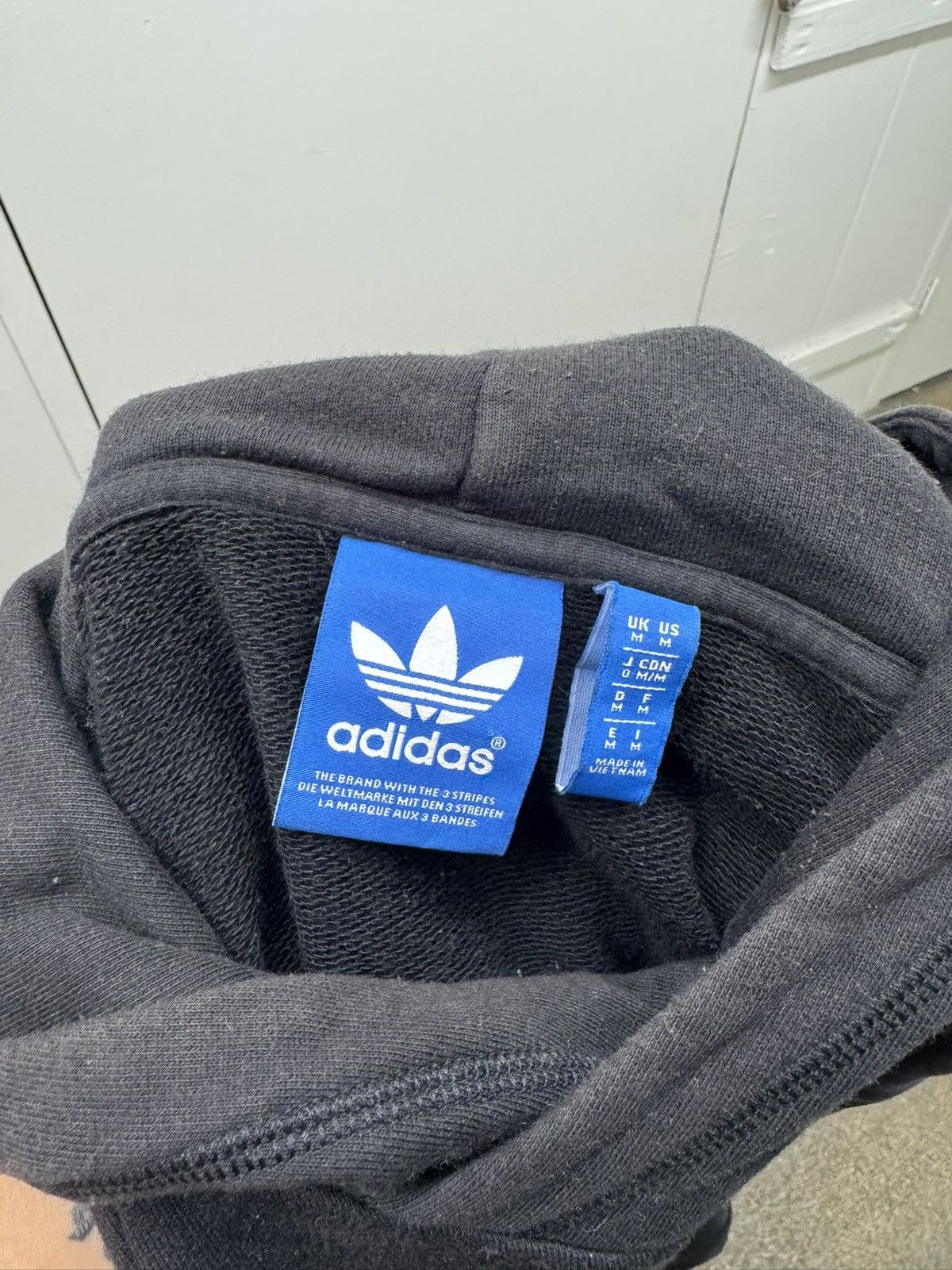 Adidas Men's Adidas Sport Panel Black Hoodie Size US M / EU 48-50 / 2 - 3 Thumbnail