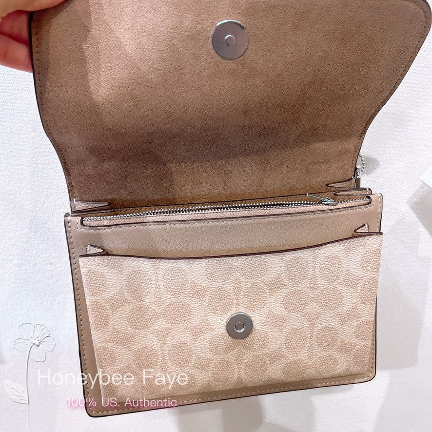 Coach Klare Crossbody Bag In Signature Canvas CV978 Size ONE SIZE - 3 Thumbnail