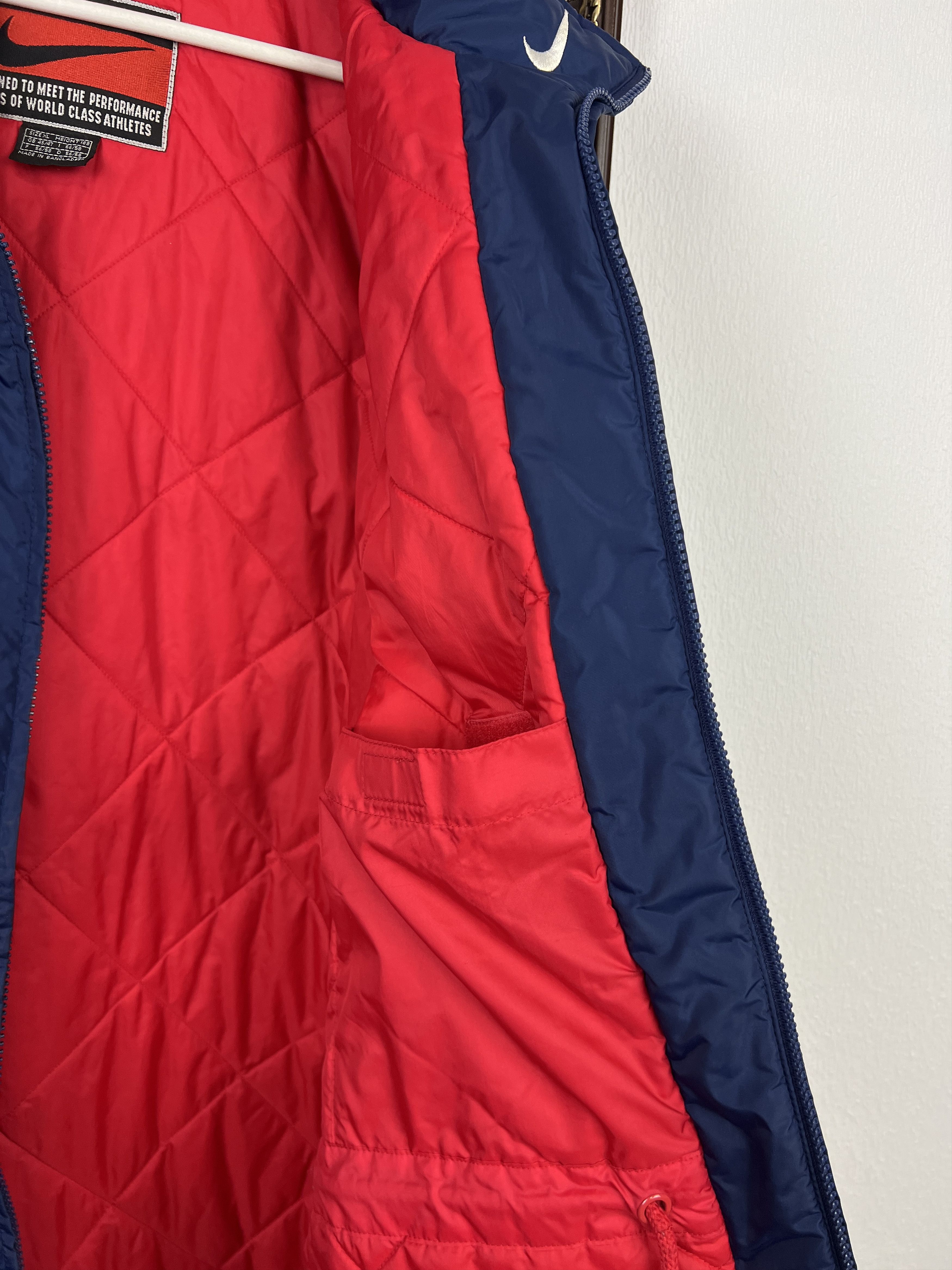 Nike Vintage 90's Nike Arsenal Football Jacket Soccer Bomber Size US XL / EU 56 / 4 - 11 Thumbnail