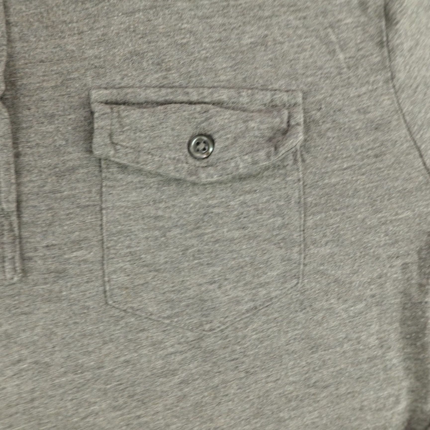 Polo Ralph Lauren Polo Ralph Lauren Hoodie Shirt Mens Small Long Sleeve Button Pullover Pocket Gray Henley Knit Nylon Cotton Classic Casual Shirt Size US S / EU 44-46 / 1 - 3 Thumbnail