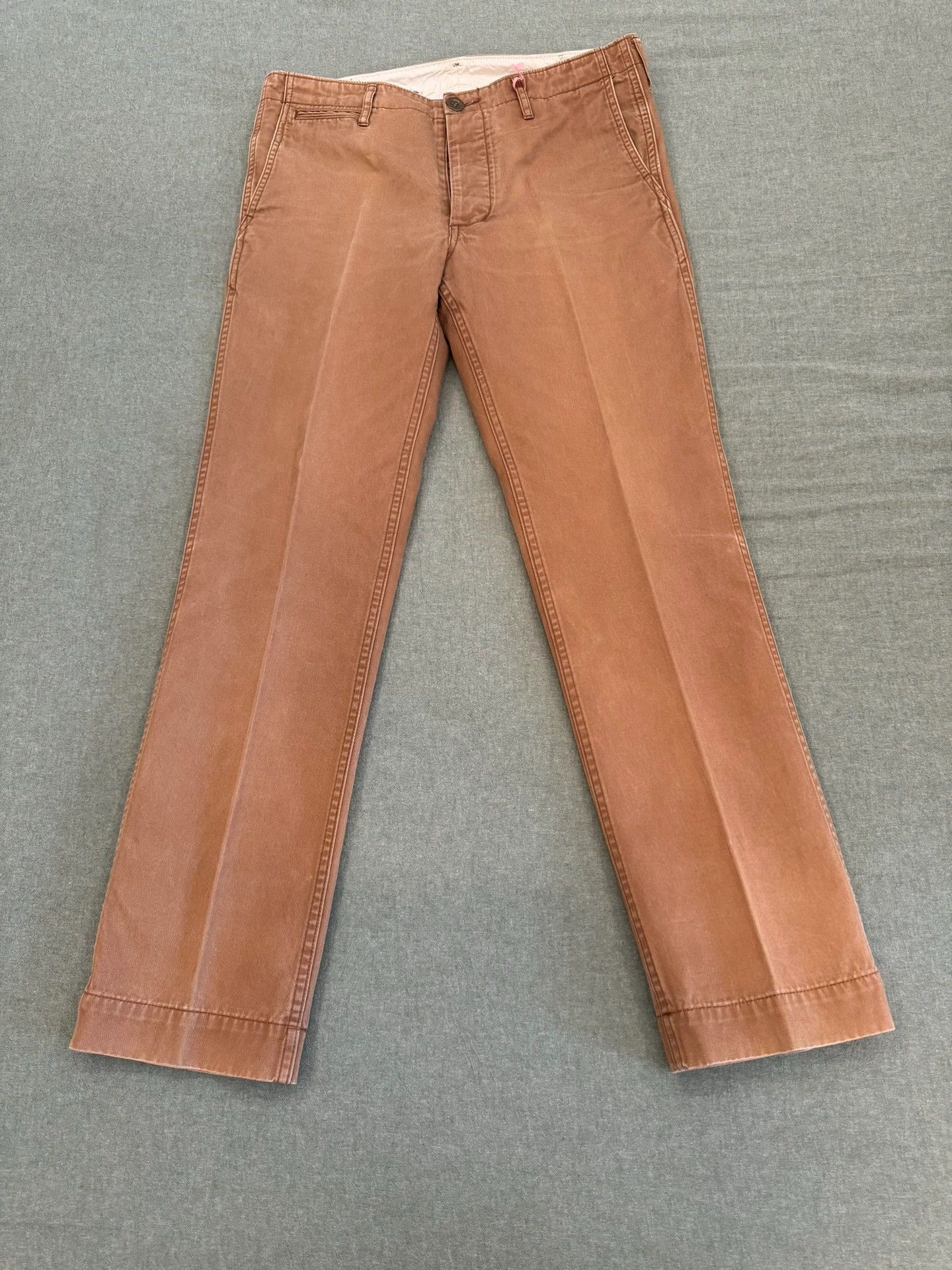 Visvim visvim slim chino chinopants field chino Size US 32 / EU 48 - 1 Thumbnail