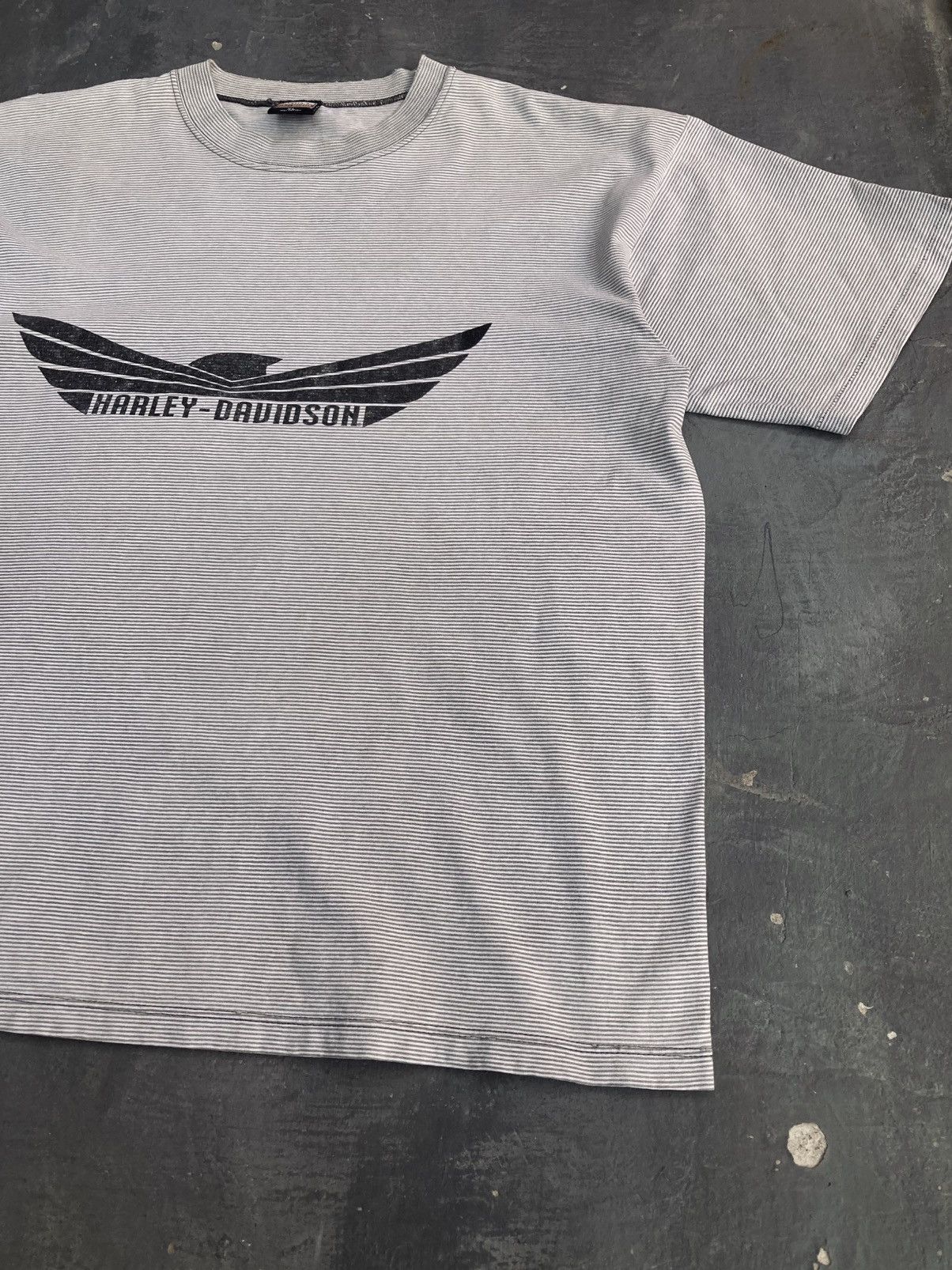 Harley Davidson × Vintage Vintage 90s Harley Davidson Tee Size US XL / EU 56 / 4 - 4 Thumbnail