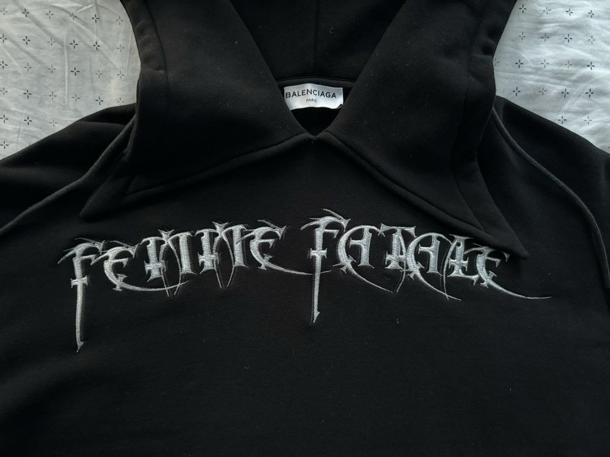 Balenciaga Balenciaga “Femme Fatale” Hoodie Size US M / EU 48-50 / 2 - 17 Thumbnail