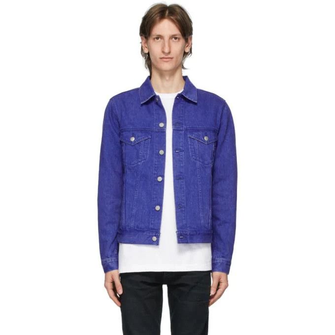 John Elliott Blue Denim Thumper Type III Jacket Size US M / EU 48-50 / 2 - 1 Thumbnail