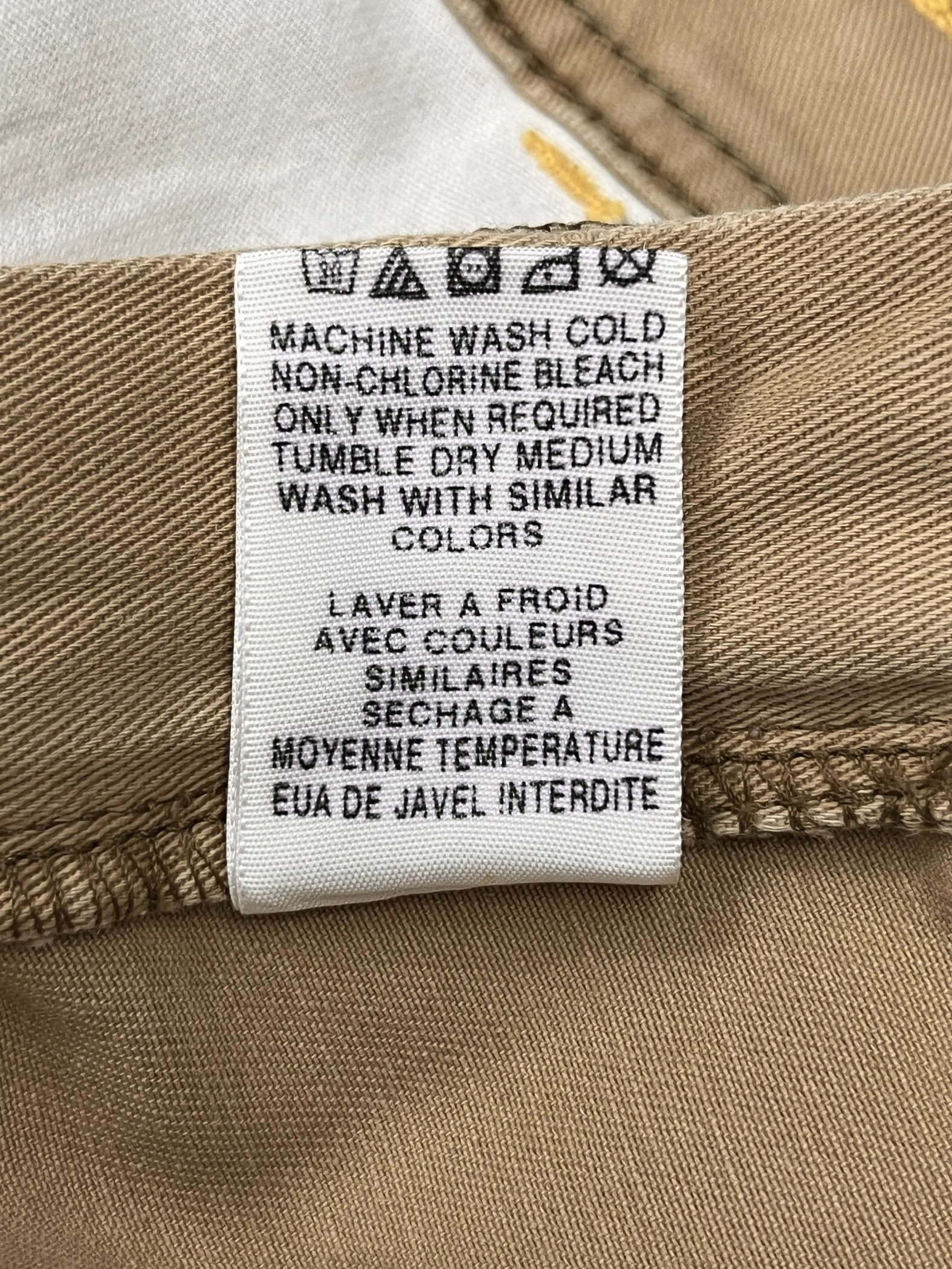 Polo Ralph Lauren 🔥Vintage Y2K RALPH LAUREN Cell Phone Carpenter Baggy Chino Size US 31 - 17 Thumbnail