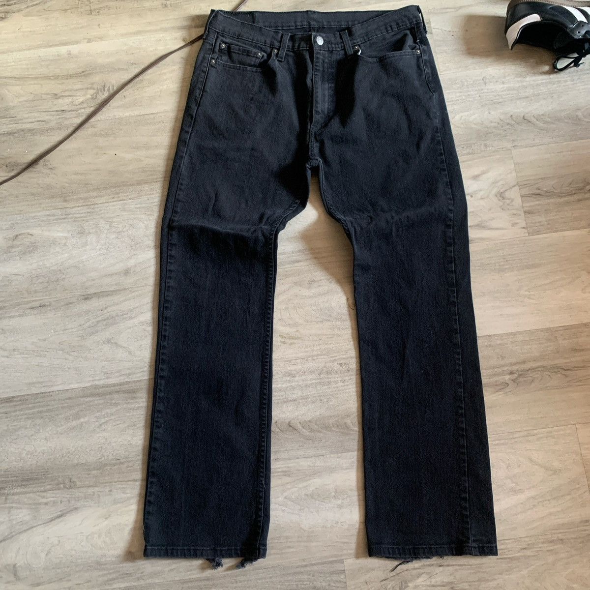 Levi's × Levi's Vintage Clothing × Vintage vintage black wash 527 Levi’s Size US 36 / EU 52 - 1 Thumbnail