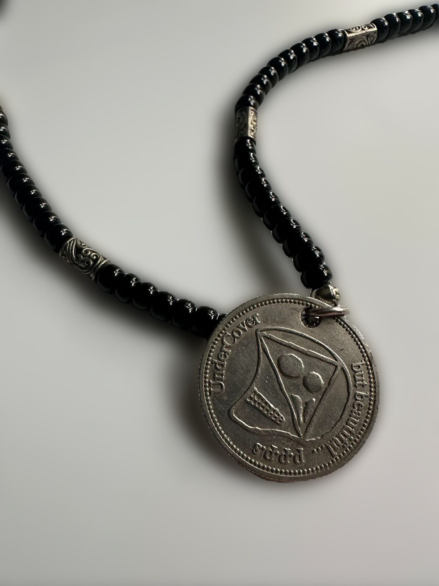 Undercover UNDERCOVER 04AW BUT BEAUTIFUL Silver Coin Necklace| Size ONE SIZE - 2 Thumbnail