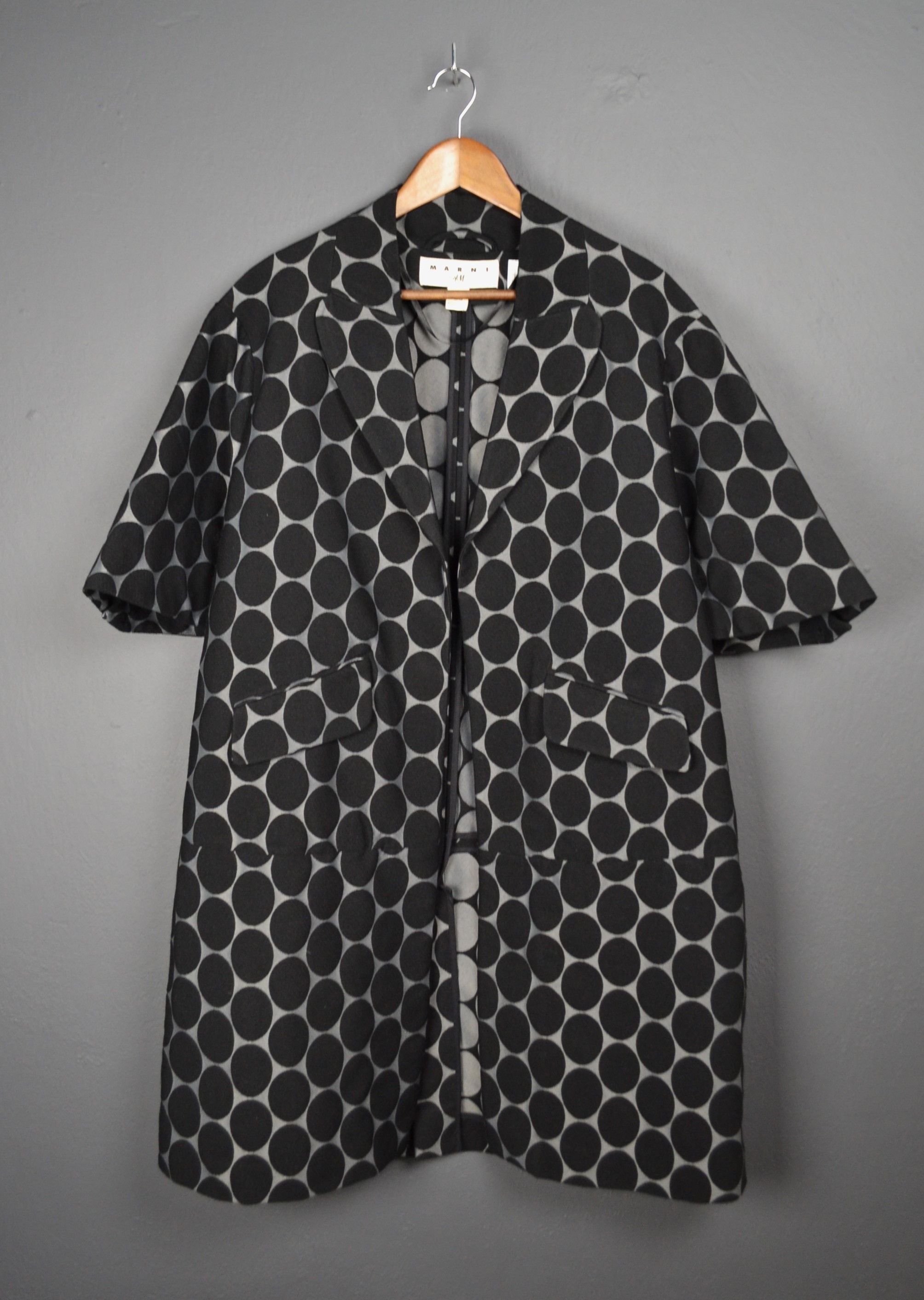 Marni Marni x H&M 10 US Dot Coat Overcoat Size L / US 10 / IT 46 - 1 Thumbnail