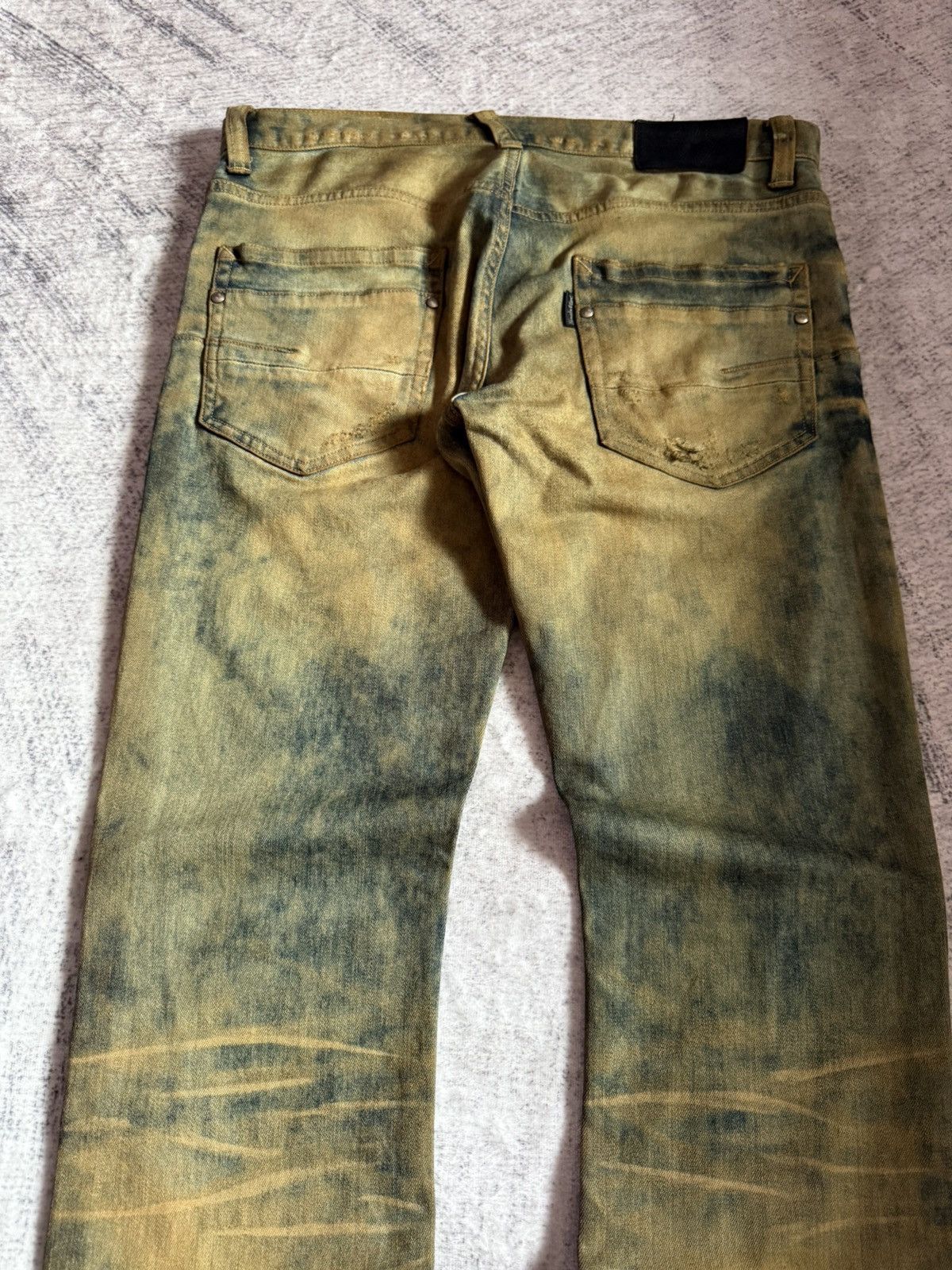 Tornado Mart Tornado Mart Mud Wash Repaired Details Flared Jeans Size US 32 / EU 48 - 15 Thumbnail