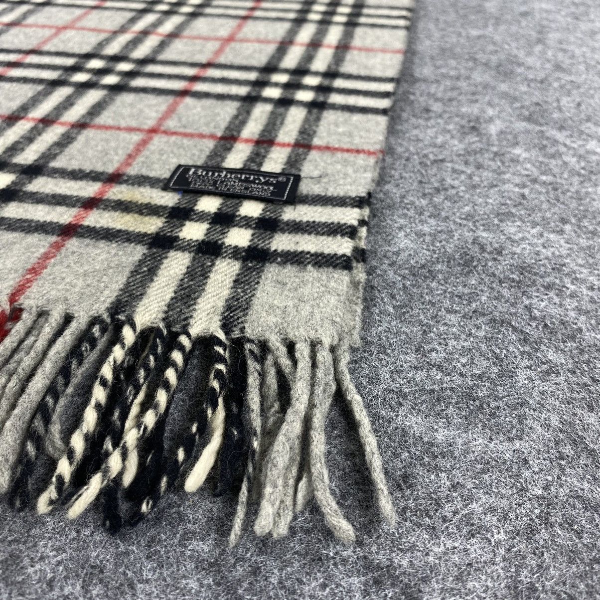 Burberry × Vintage Burberry Scarf # Muffler # Neckwear # D005 Size ONE SIZE - 7 Thumbnail