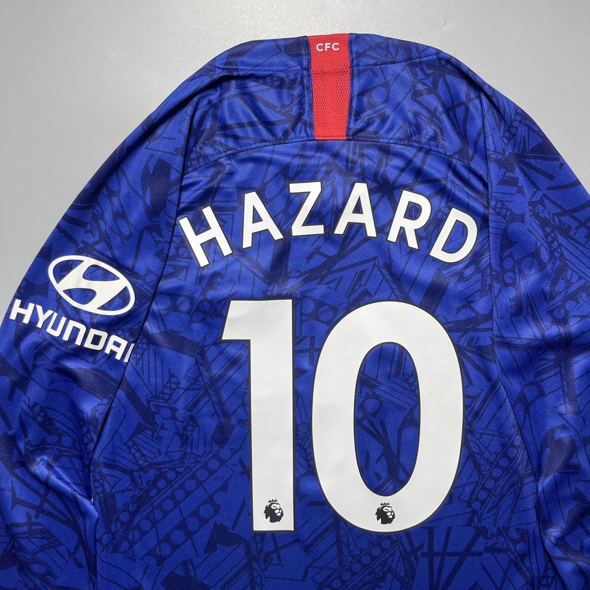 Nike CHELSEA NIKE 2019/2020 FOOTBALL HOME JERSEY #10 HAZARD Size US S / EU 44-46 / 1 - 8 Thumbnail