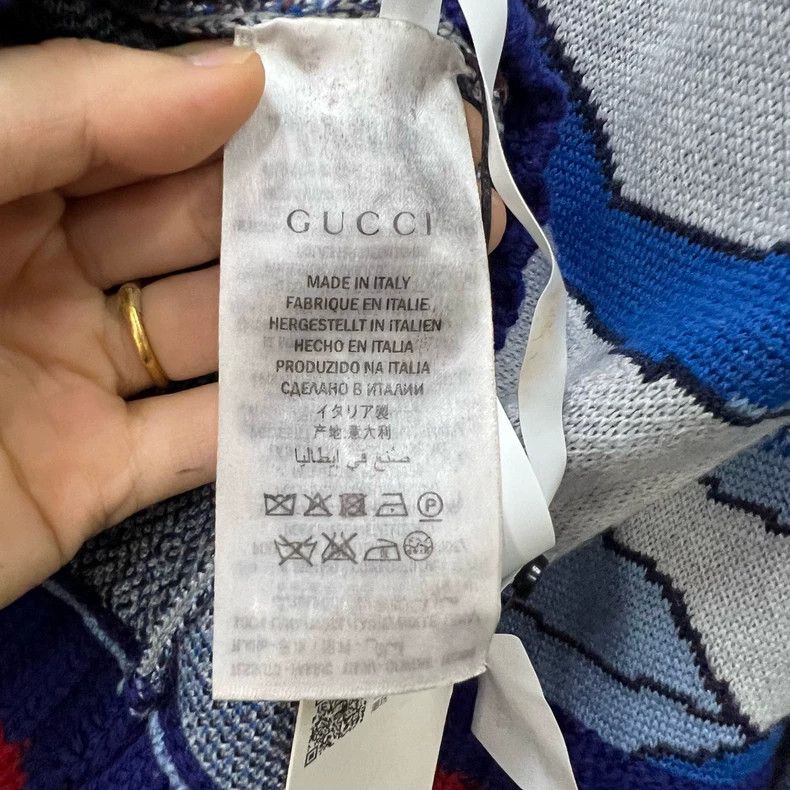 Gucci Gucci Landscape printed knitted sweater 2501-Nextarrow Size US S / EU 44-46 / 1 - 4 Thumbnail