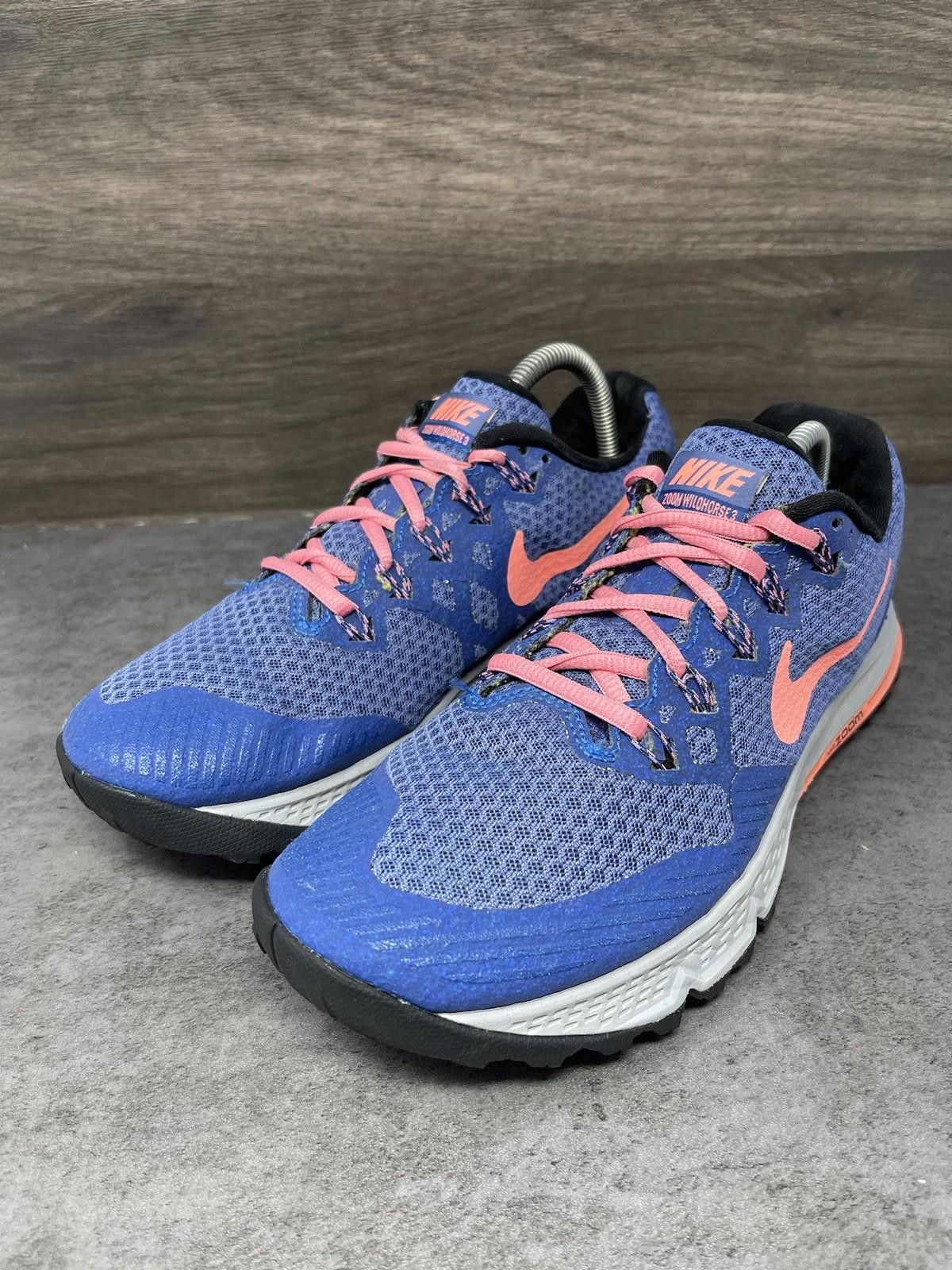 Nike Nike Air Zoom Wildhorse 3 Shoes Womens Size 9 Blue Pink Size US 9 / IT 39 - 2 Thumbnail