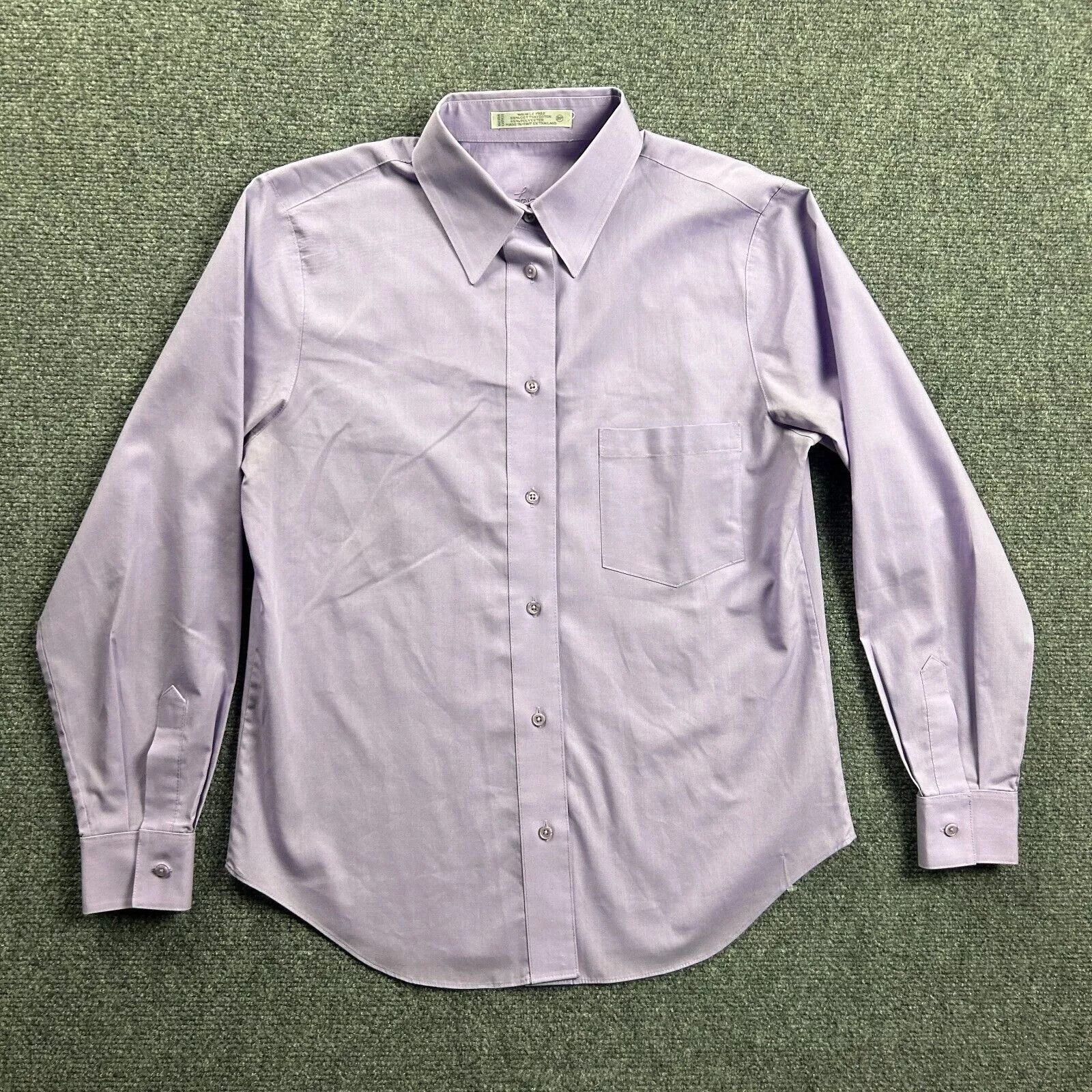 Other Foxcroft Top Womens 8P Light Purple Button Up Pocket Size M / US 6-8 / IT 42-44 - 1 Thumbnail