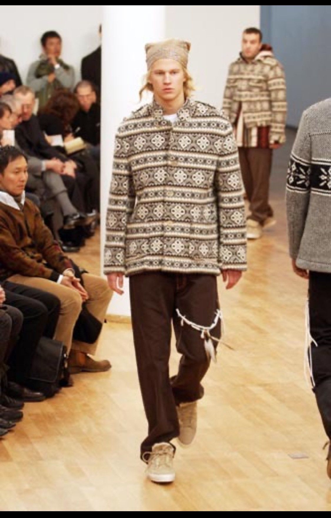 Comme des Garcons Comme Des Garcons Junya Watanabe Fall 2003 Knited Blazer Size US M / EU 48-50 / 2 - 8 Thumbnail