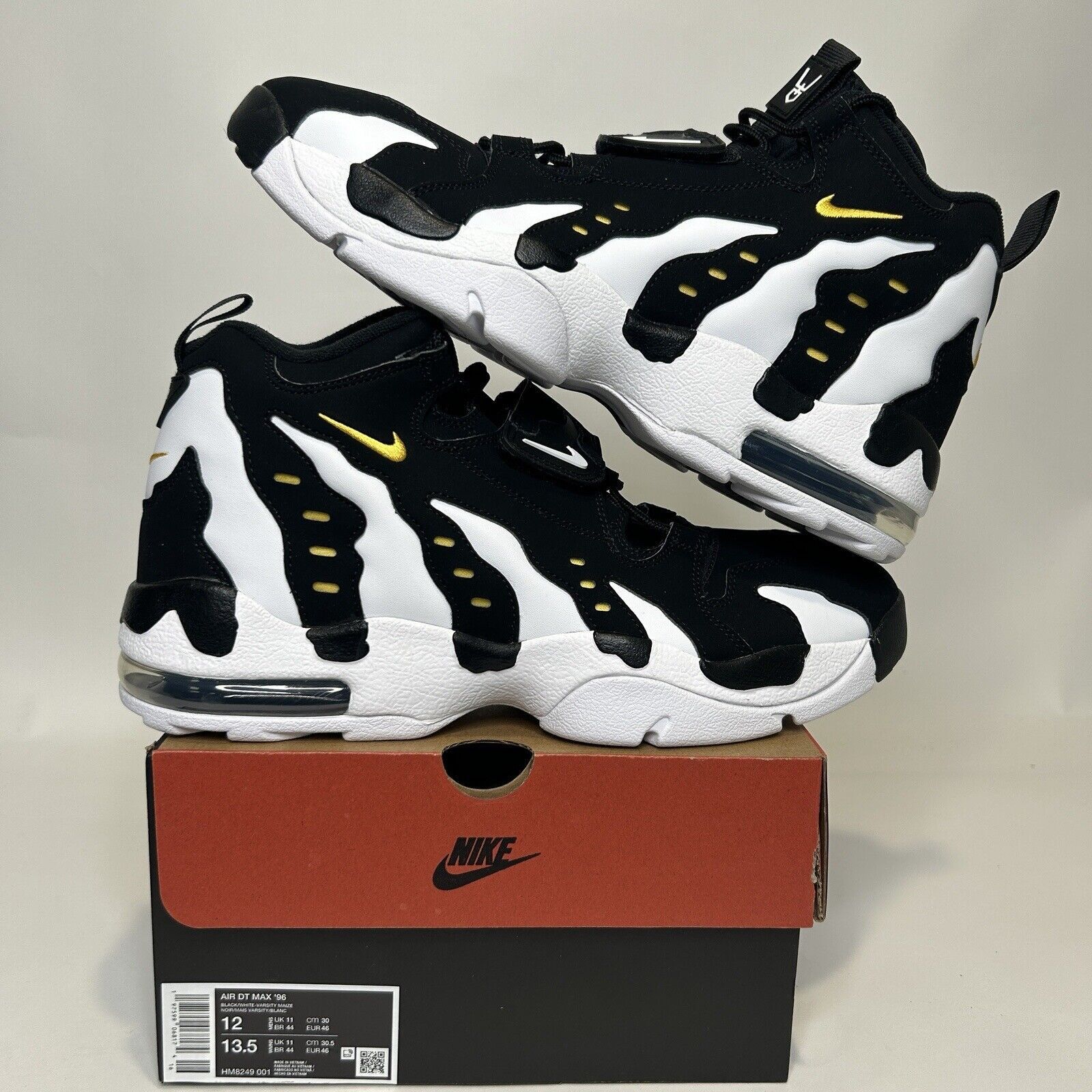 Nike Nike Air DT Max '96 “Black Varsity Maize/Deion Sanders” 2024 Size US 12 / EU 45 - 1 Thumbnail