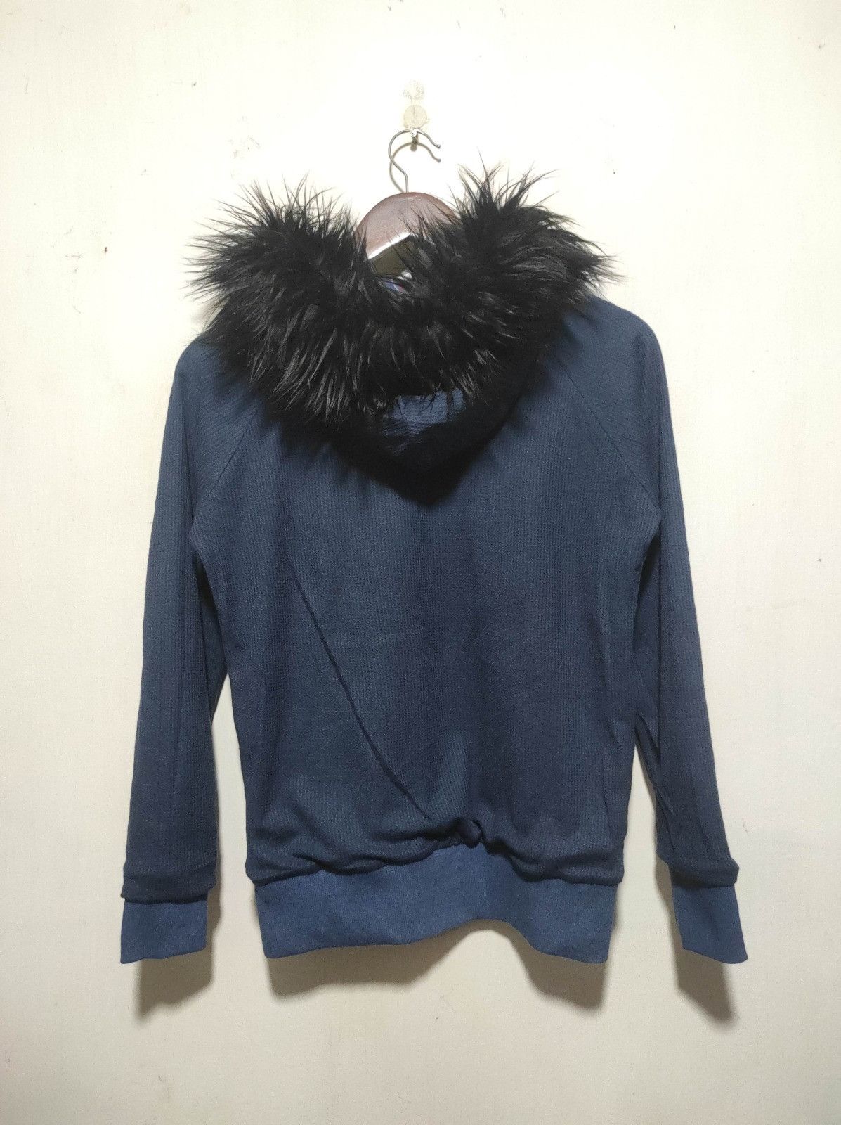 Japanese Brand Blue Moon Blue Reversibel zip Fur hoodie LGB ifsix style Size US XS / EU 42 / 0 - 17 Thumbnail