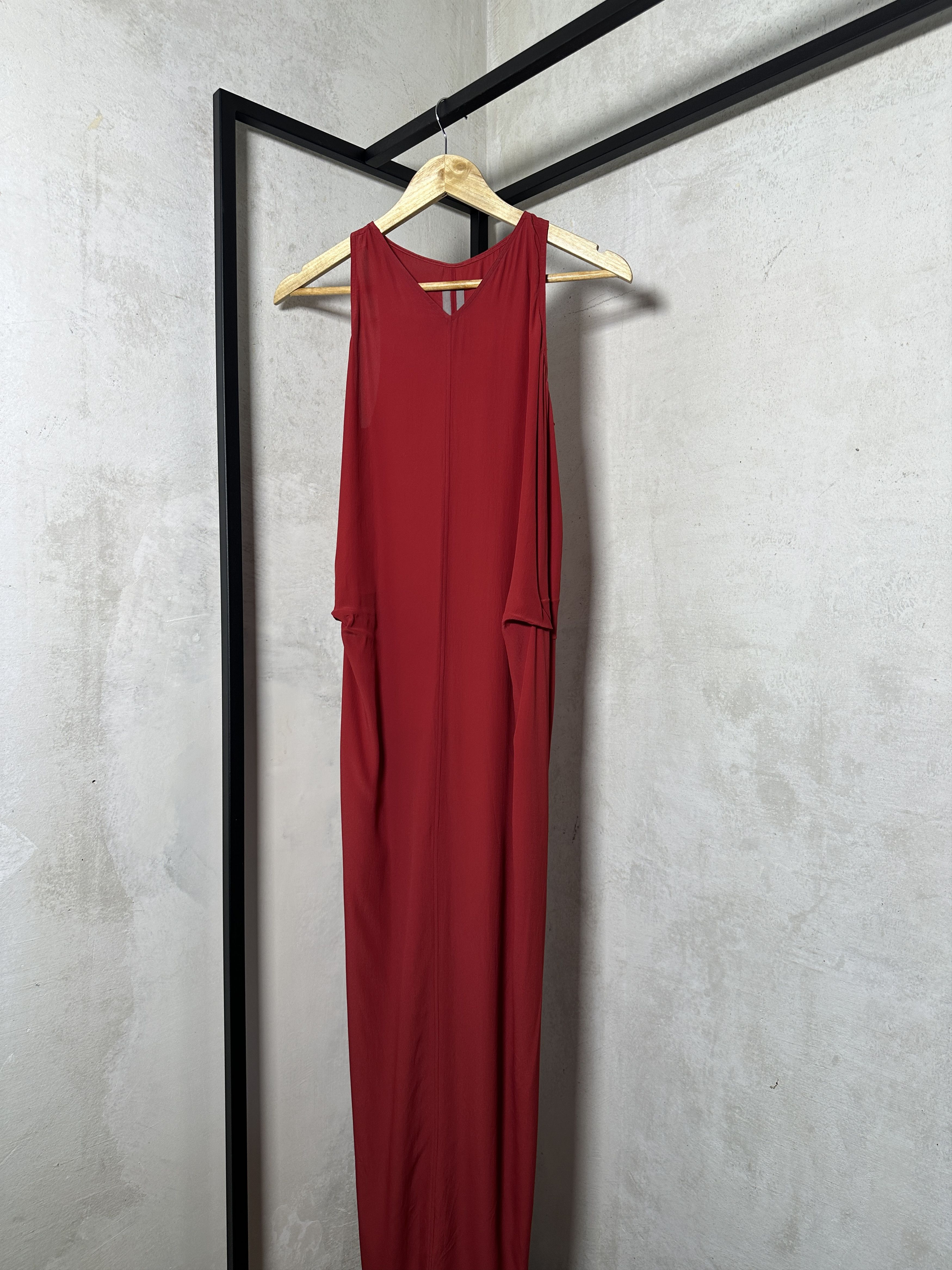 Rick Owens Rick Owens Moody Tank Gown in Red Size M / US 6-8 / IT 42-44 - 5 Thumbnail