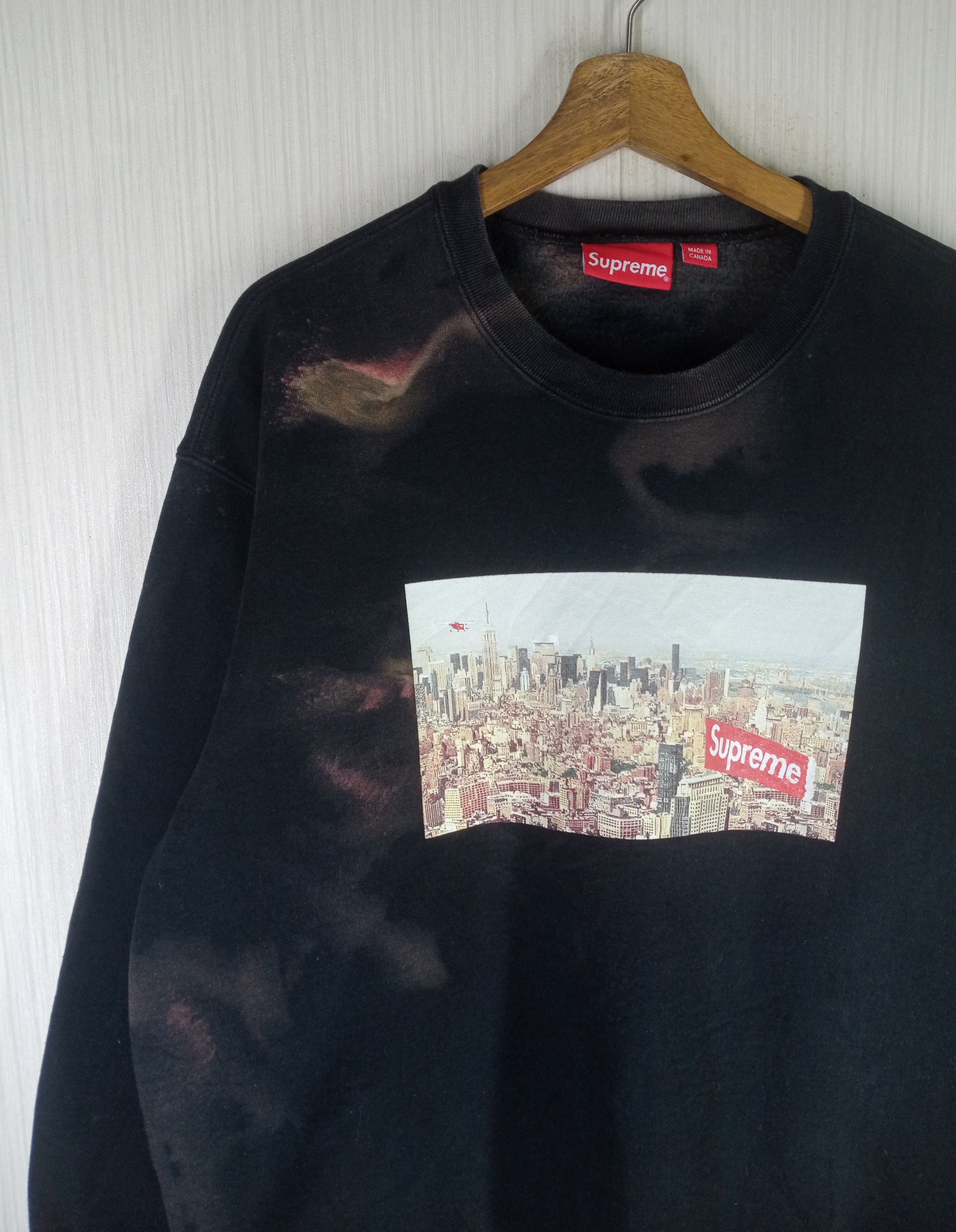 Supreme Supreme Aerial Crewneck Faded Sweatshirt Size US M / EU 48-50 / 2 - 3 Thumbnail