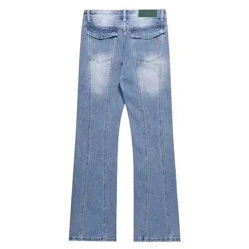 Jean retro distressed flare fade jeans Size US 30 / EU 46 - 2 Thumbnail