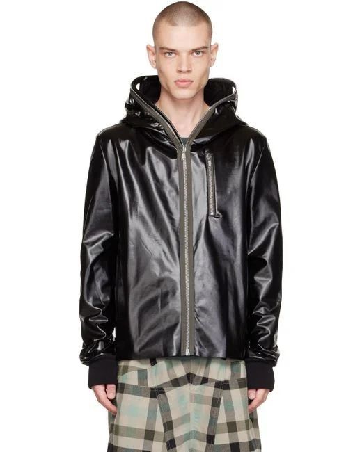 Rick Owens 🔥$4.5K VALUE🔥Rick Owens Black Gimp Jacket Size US L / EU 52-54 / 3 - 3 Thumbnail