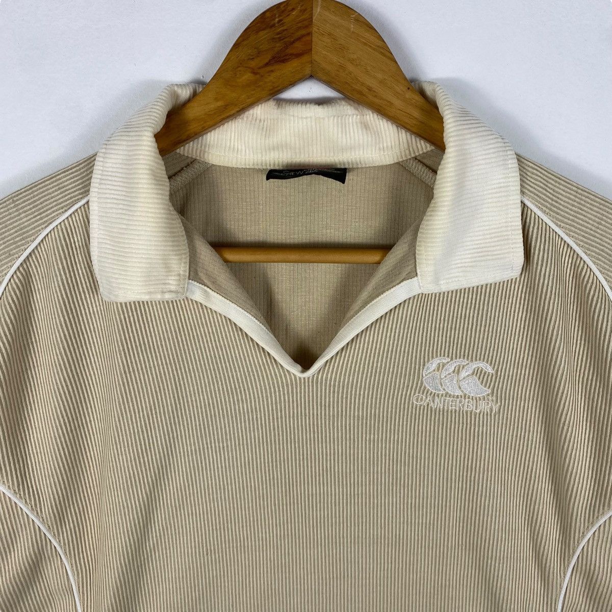 Canterbury of New Zealand × Vintage Vintage 90's CANTERBURY Of NEWZEALAND Knitted Polo Shirt Size US M / EU 48-50 / 2 - 2 Thumbnail