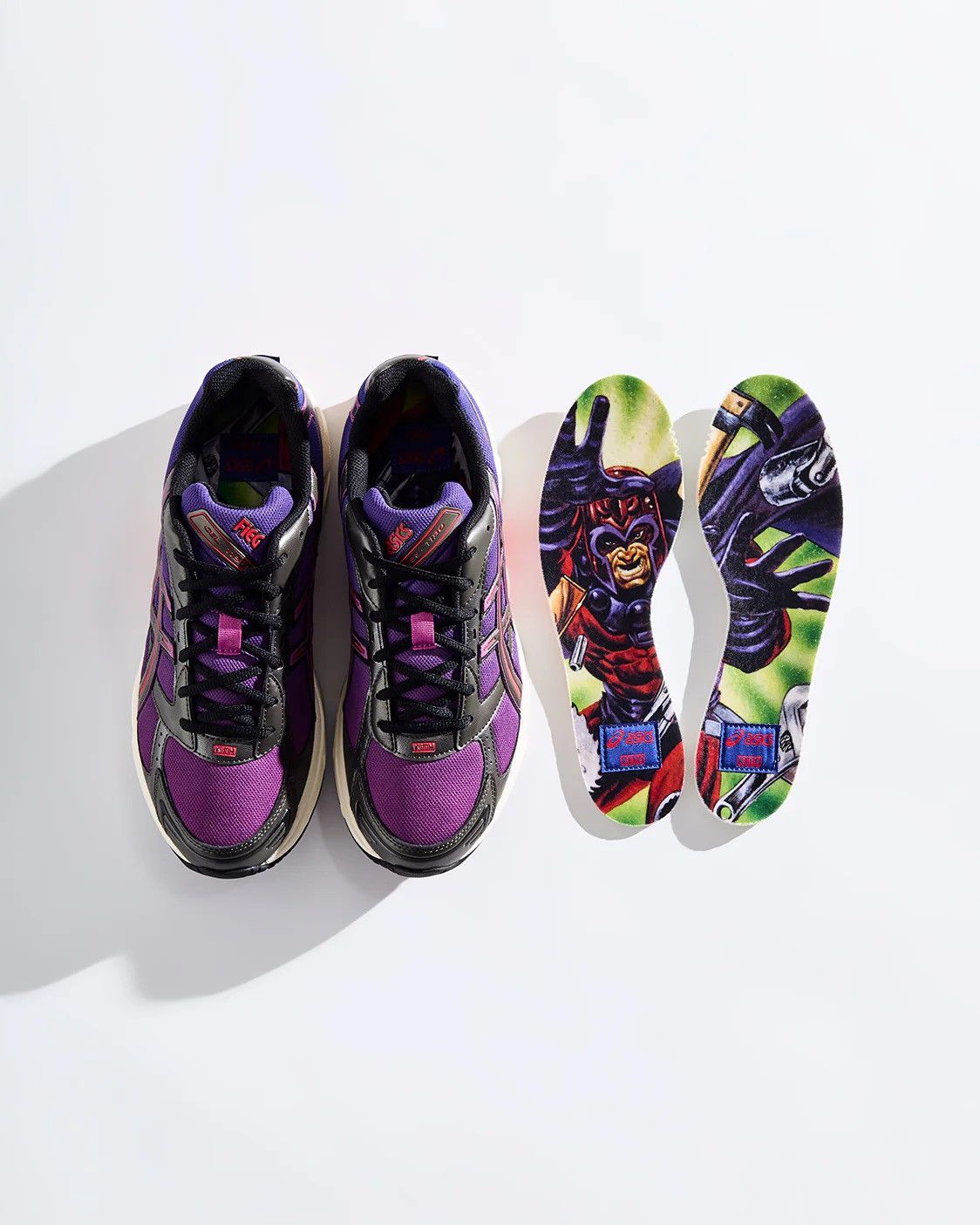 Asics × Kith × Marvel Comics Kith Asics Gel-1130 Marvel Villains “Magneto” (no comic) Size US 11 / EU 44 - 8 Thumbnail
