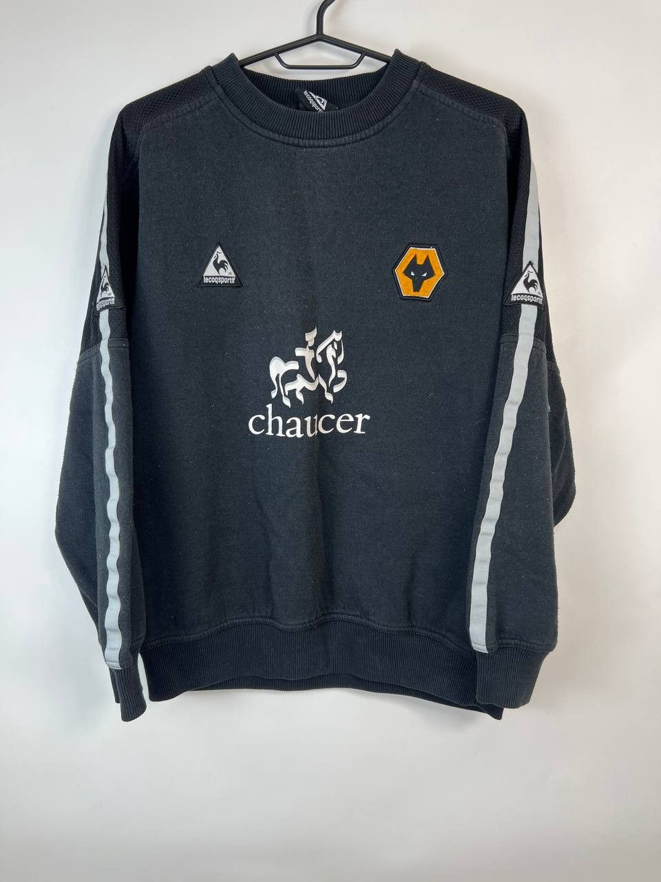 Le Coq Sportif × Vintage Vintage soccer football 2006-08 Wolves Training Sweatshirt Size US S / EU 44-46 / 1 - 1 Thumbnail