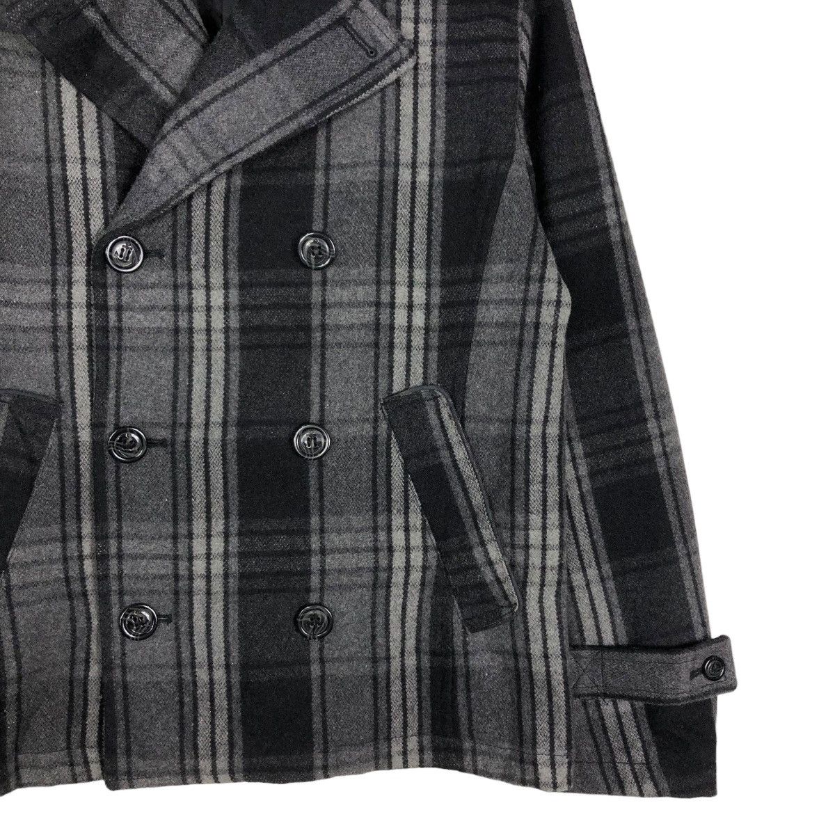 Japanese Brand 🔥BIKER WOOL JACKET DOUBLE COLLAR LOUIS CHAVLON ISSEY MIYAKE Size US M / EU 48-50 / 2 - 5 Thumbnail