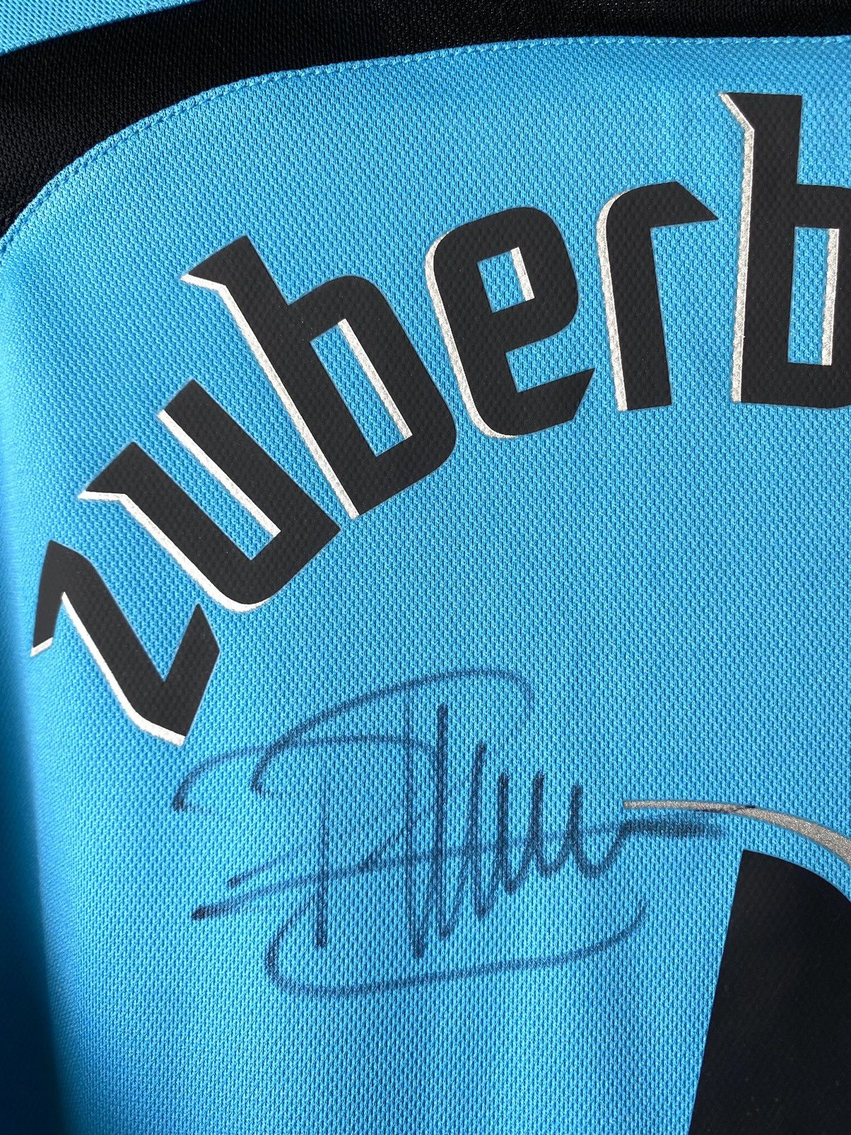 Puma Vintage Puma Zuberbuhler Autograph Signature Longsleeve Size US S / EU 44-46 / 1 - 4 Thumbnail