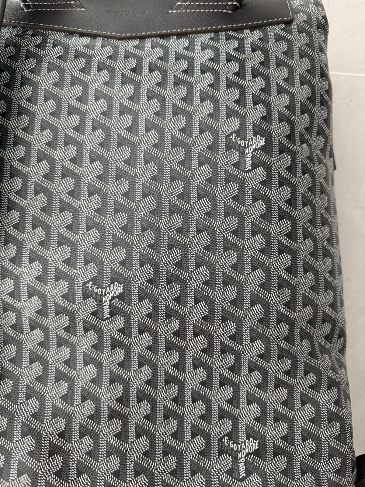Goyard Goyard Calfskin Grey Cisalpin MM Backpack Size ONE SIZE - 5 Thumbnail