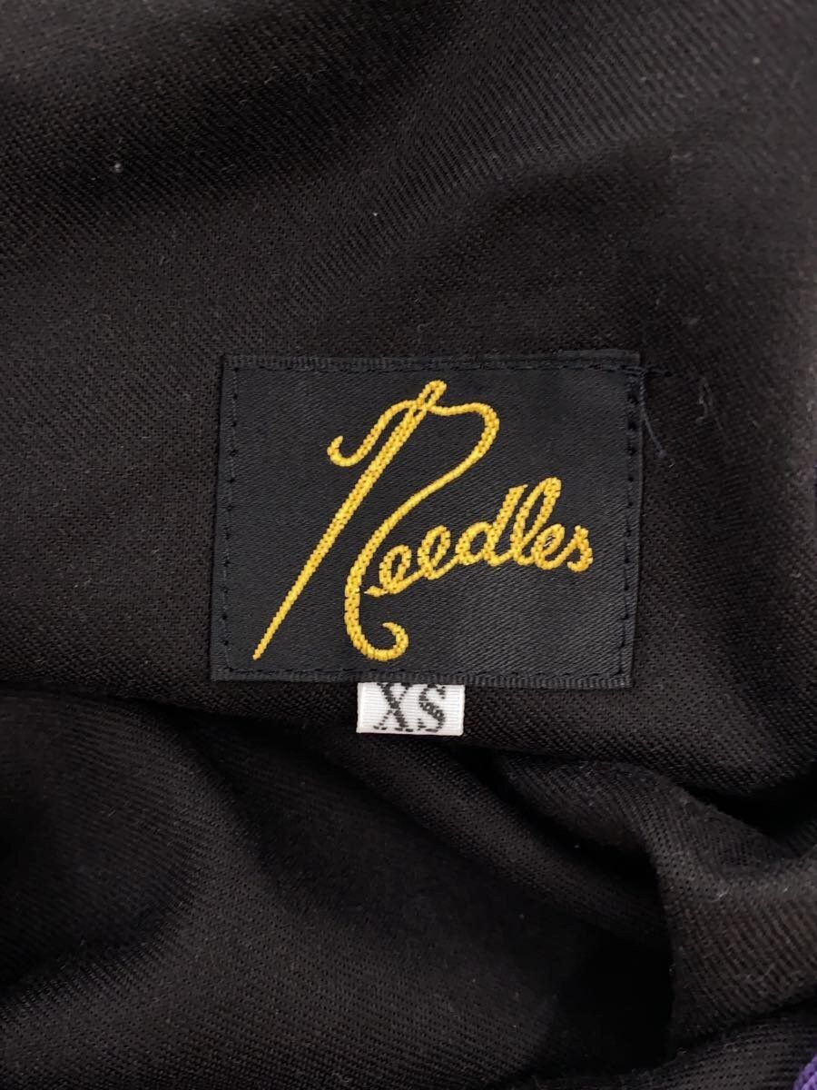 Needles Needles Polyester Track Pants Purple Size US 28 / EU 44 - 4 Thumbnail