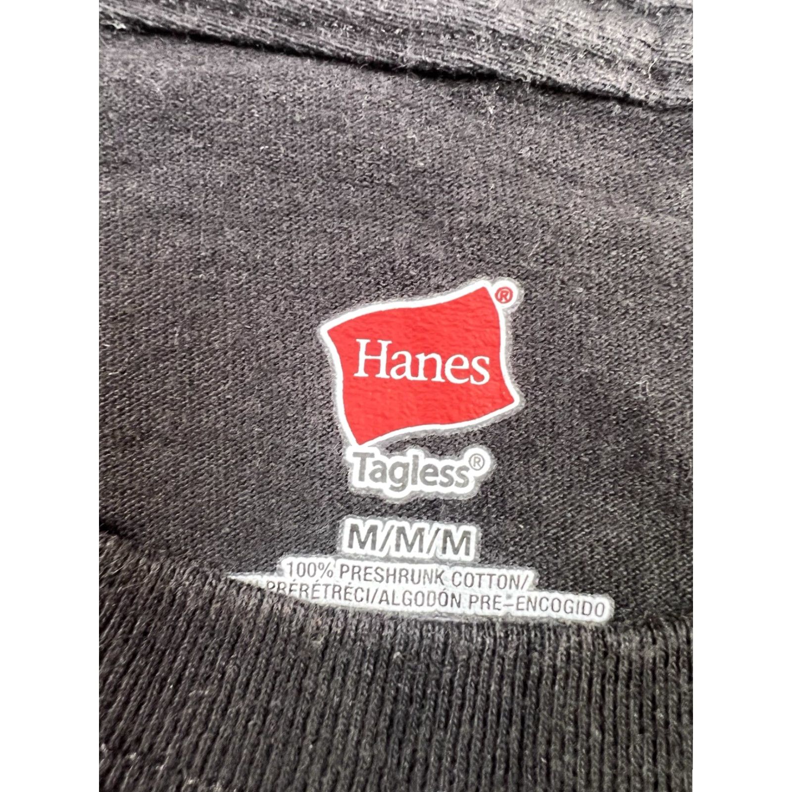 Hanes Men's Pittsburgh Penguins T-Shirt Black Cotton Crew Neck Short Sleeve M Hanes Logo Graphic Print Sports Retro? (adjusted) Size US M / EU 48-50 / 2 - 6 Thumbnail
