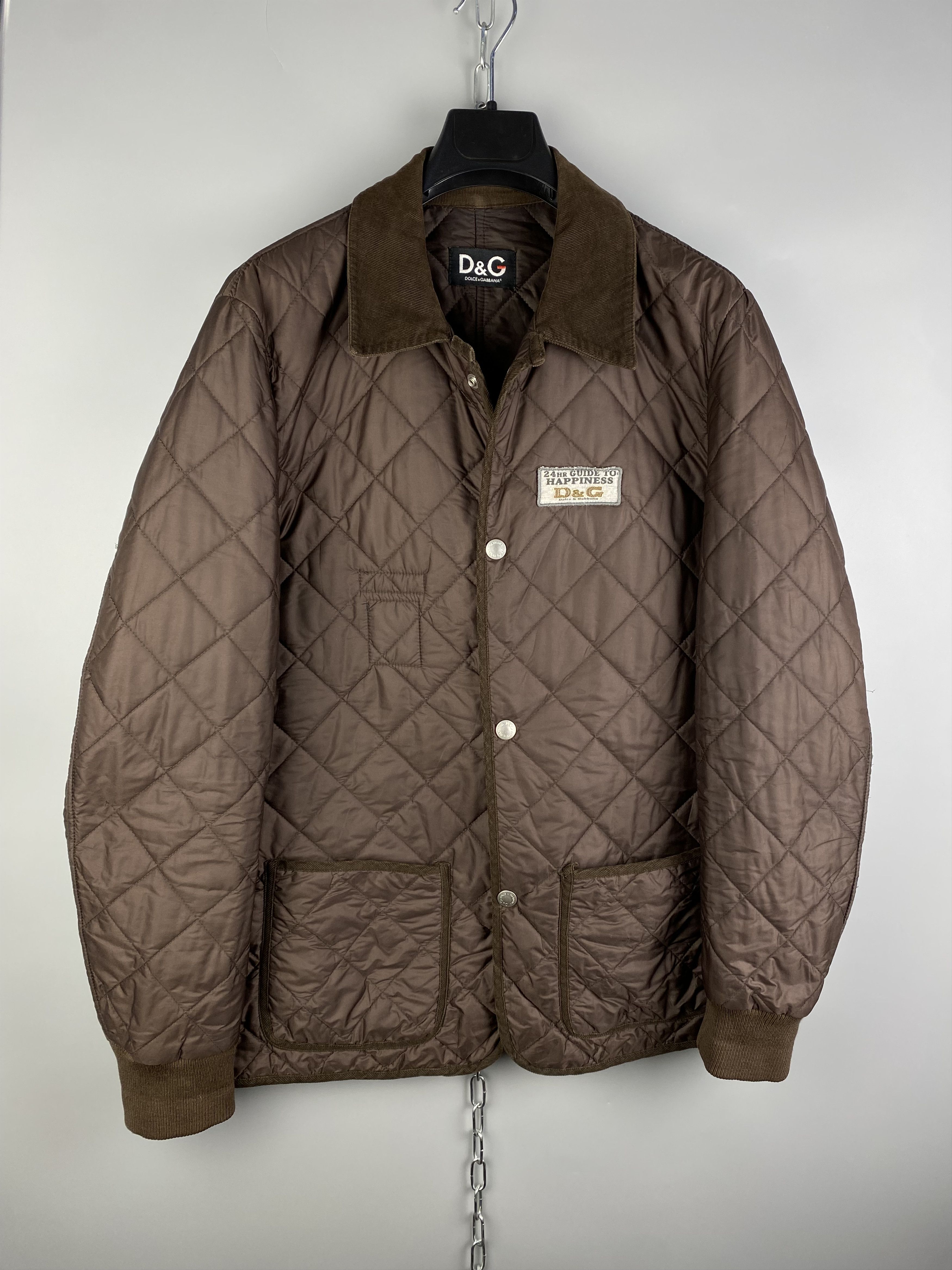 Dolce & Gabbana Vintage Dolce Gabbana D&G Home Service Quilted Jacket Size US M / EU 48-50 / 2 - 2 Thumbnail