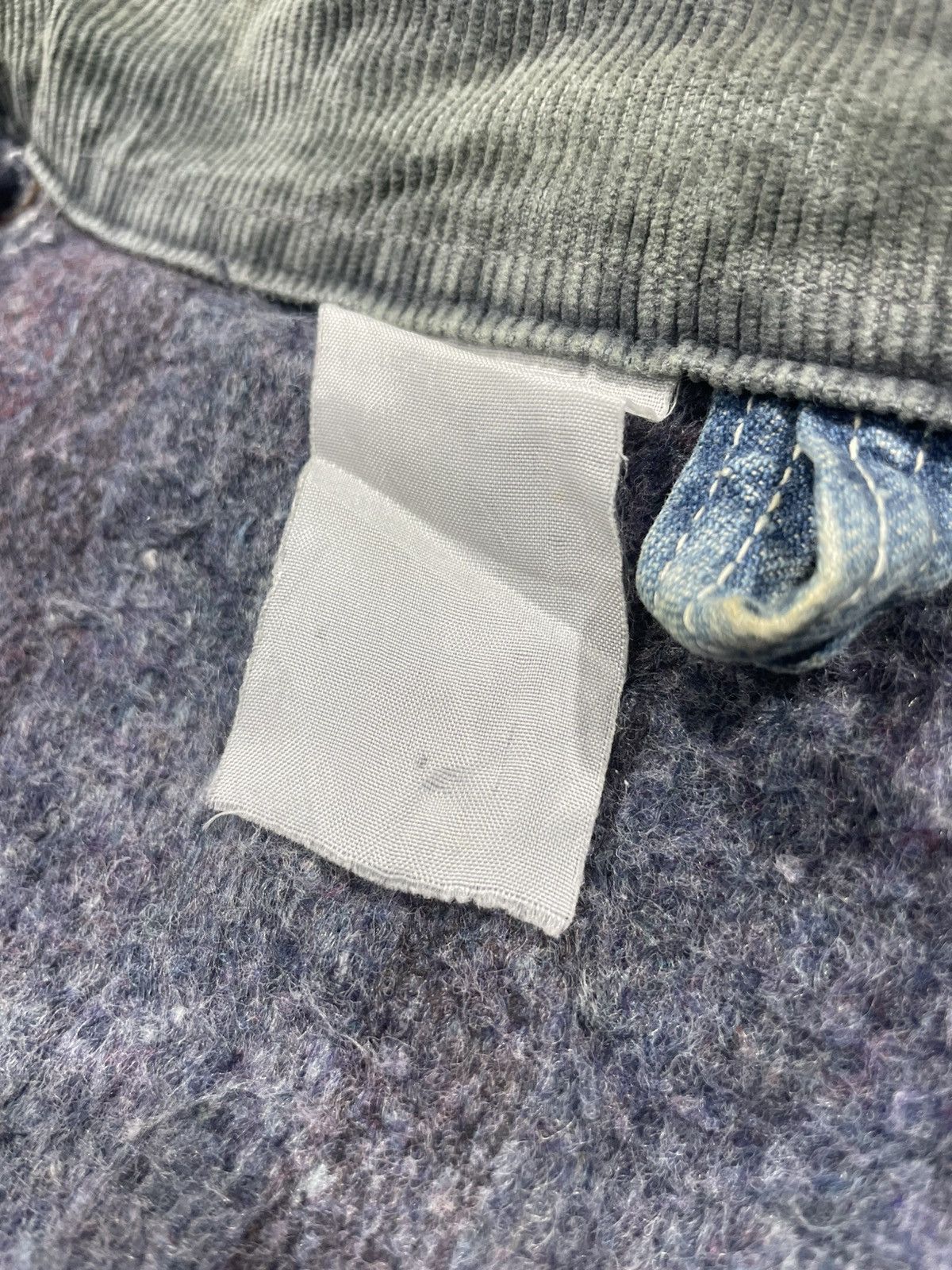 Carhartt Vintage Carhatt Denim Wool Blanked Lined Chore Jacket Size US L / EU 52-54 / 3 - 6 Thumbnail