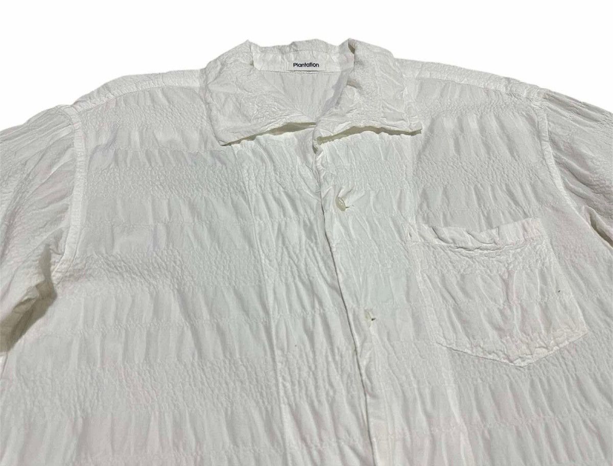 Issey Miyake 🔥Vintage Plantation Issey Miyake Wrinkled Shirt Size US M / EU 48-50 / 2 - 5 Thumbnail