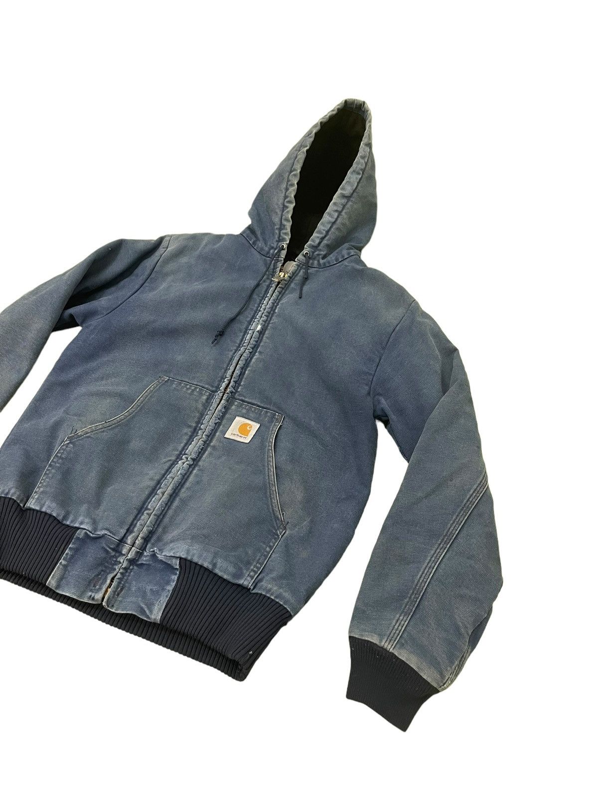 Carhartt Vtg Carhartt Detroit Hoodie Distress Sun Faded 5🟩8 Size US M / EU 48-50 / 2 - 3 Thumbnail