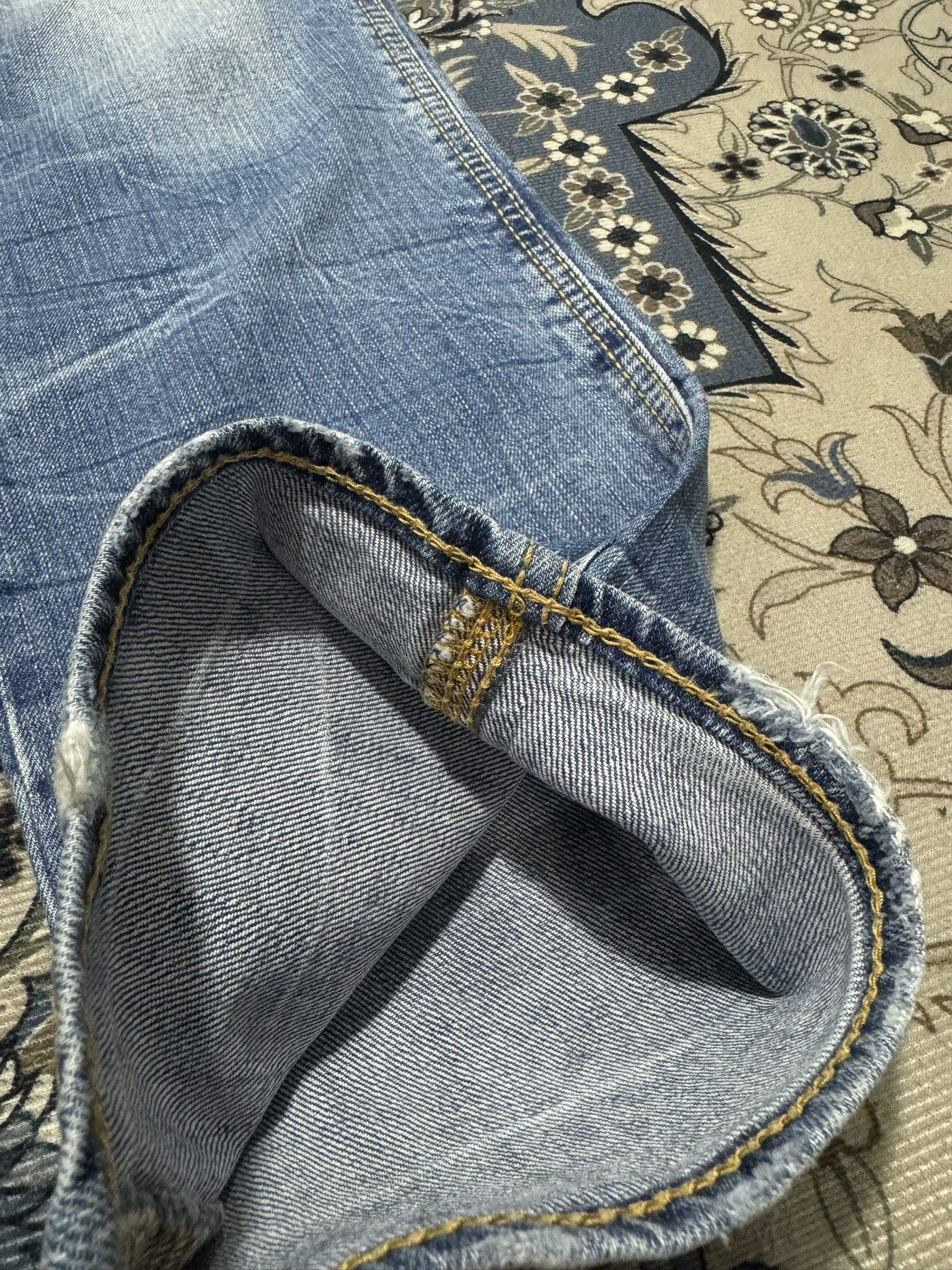 Beauty Beast × Japanese Brand Japanese Brand Co & Lu Embroider Distressed Jeans Hysteric Size US 32 / EU 48 - 9 Thumbnail