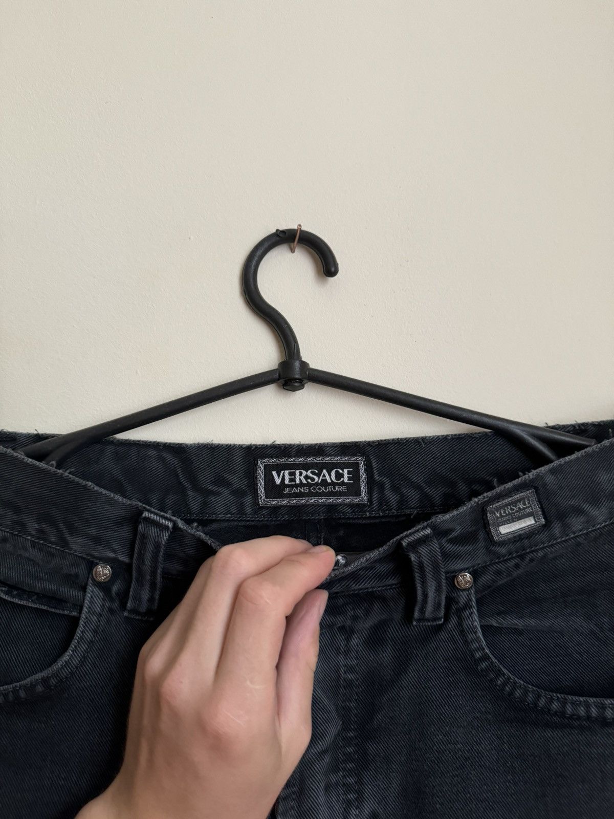Versace × Vintage Versace Jeans Couture Vintage Faded Denim Size US 32 / EU 48 - 10 Thumbnail
