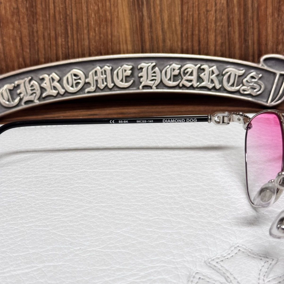 Chrome Hearts Chrome Hearts Diamond Dog 1/1 Sunglasses Size ONE SIZE - 5 Thumbnail