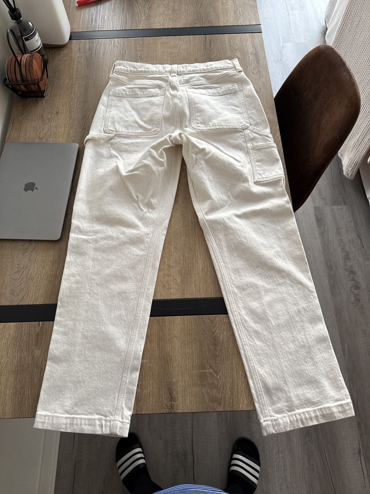 Abercrombie & Fitch A&F Jeans Cream Size US 28 / EU 44 - 3 Thumbnail