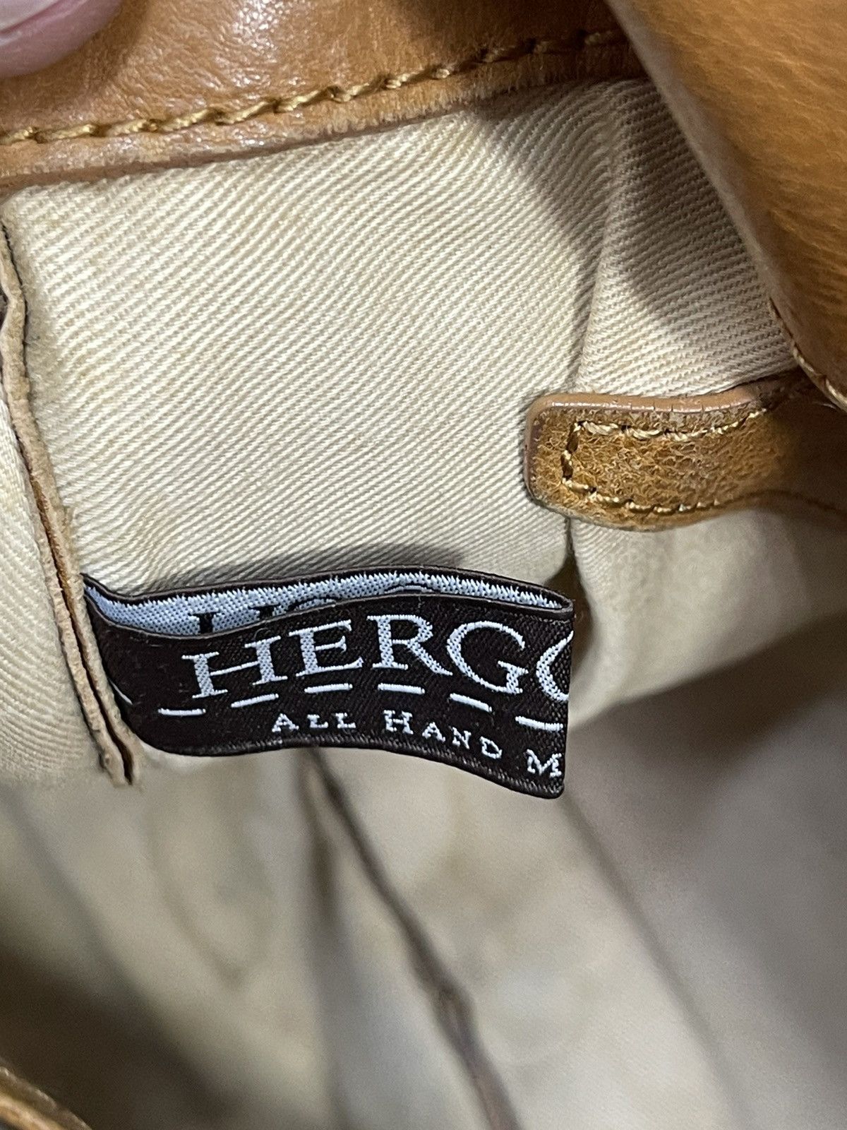 Leather Leather Patina Hergopoch Bag julius dior margiela amiri 9🟩 Size ONE SIZE - 24 Thumbnail