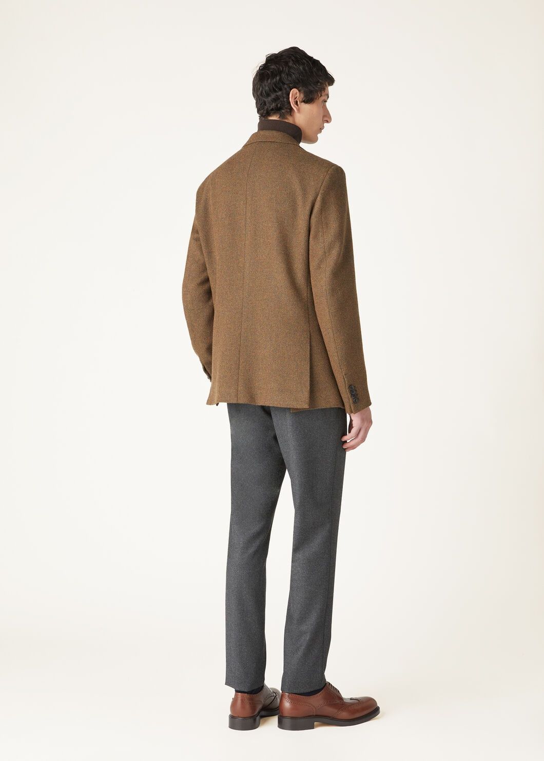 Loro Piana o1w1db10825 FAO6532 Torino Jacket in Brown Size US S / EU 44-46 / 1 - 5 Thumbnail