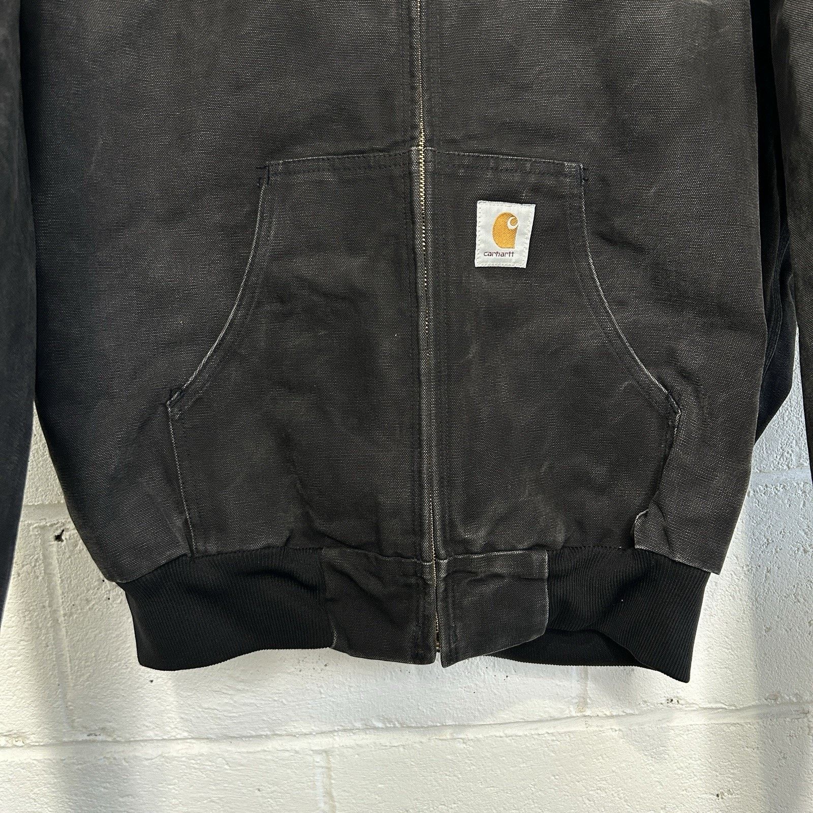 Carhartt Vintage Carhartt Thermal Hooded Jacket “Black” Budweiser J03 Size US L / EU 52-54 / 3 - 4 Thumbnail
