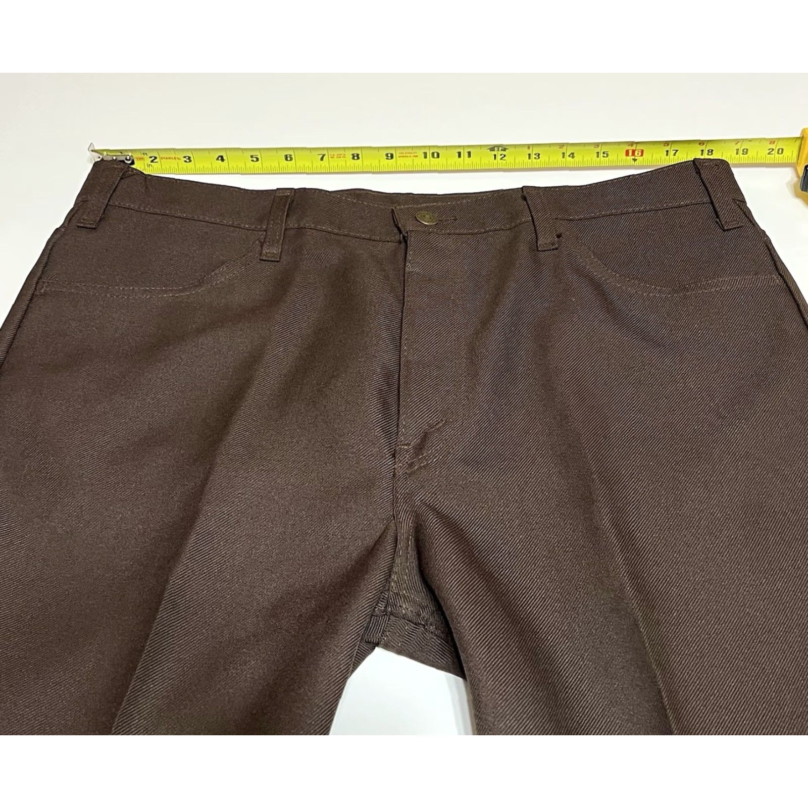 Levi's VINTAGE Levi's 517 Bootcut Pants Brown Regular 37 Inseam 31 Men Theme USA 37x31/38x32 Size US 37 - 3 Thumbnail