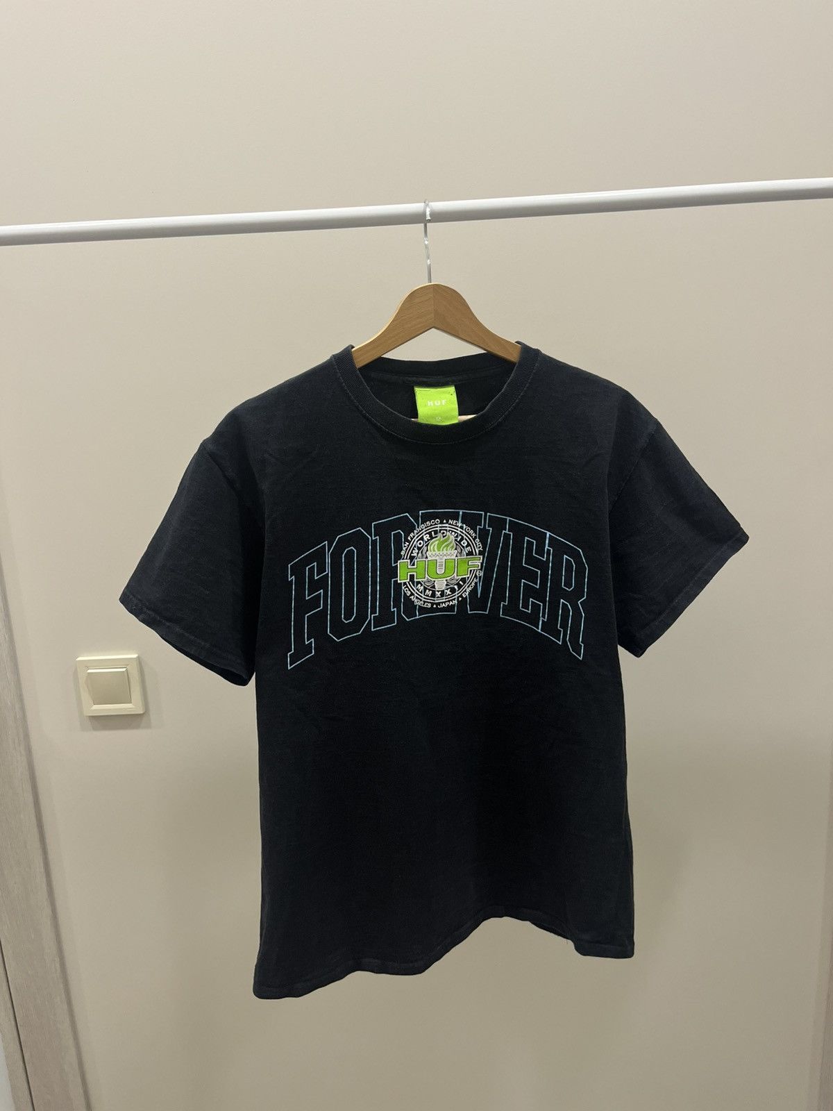Huf Vintage Y2K Streetwear Huf T-shirt Black Size M Size US M / EU 48-50 / 2 - 1 Thumbnail