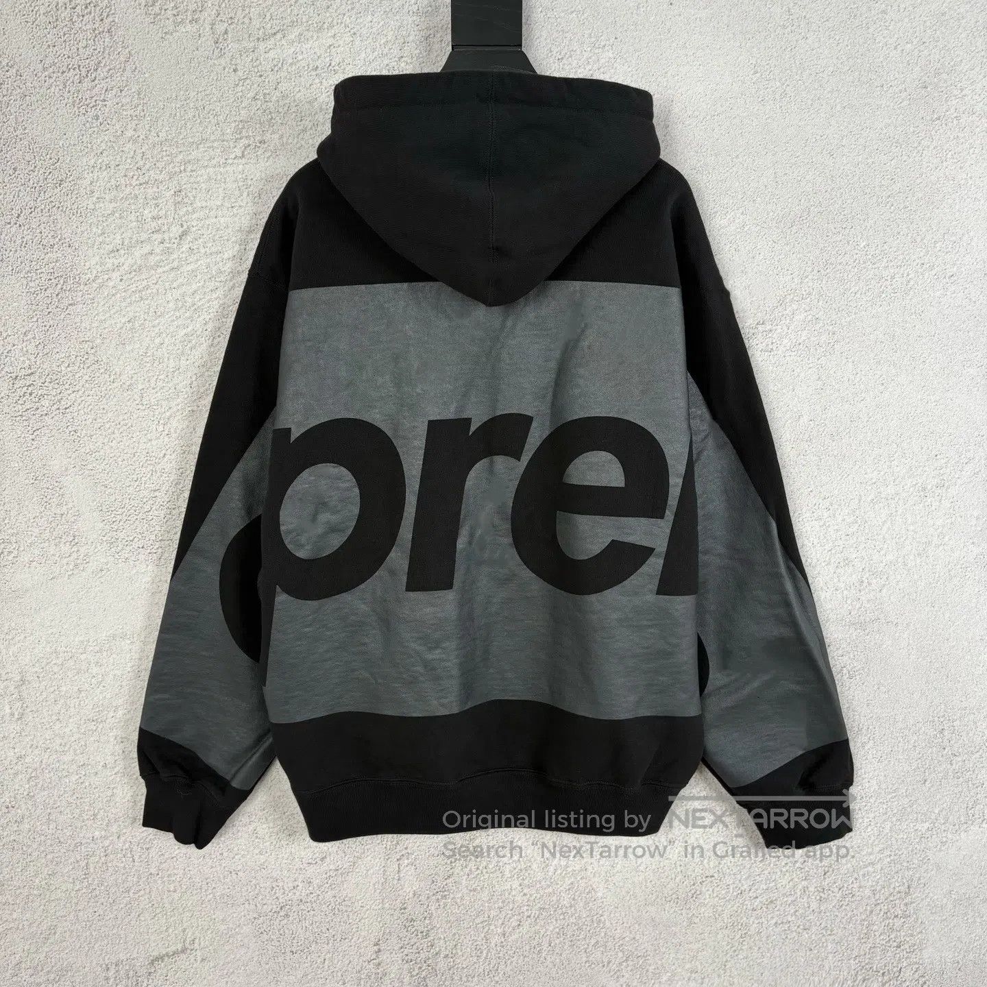 Supreme SUPREME SS21 Week 2 – Large Logo, Black hoodie Size US L / EU 52-54 / 3 - 2 Thumbnail