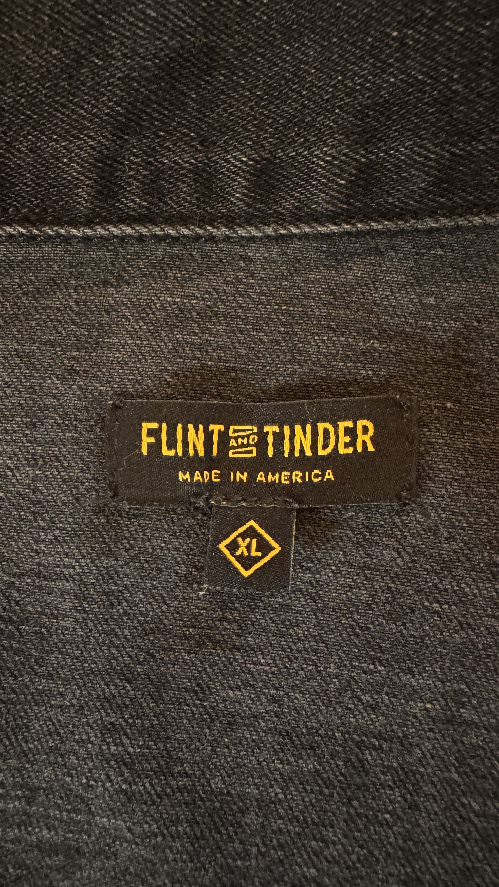 Flint And Tinder Stretch Denim Trucker Size US XL / EU 56 / 4 - 4 Thumbnail