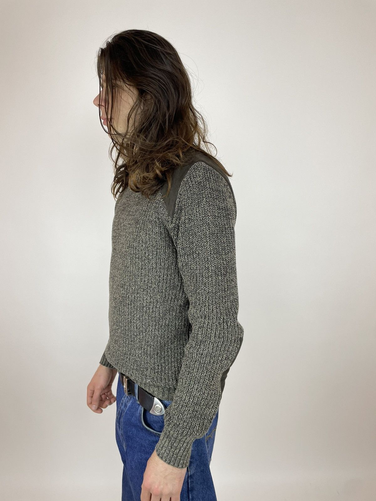 H&M × Japanese Brand × Vintage H&M ribbed sweater Vintage Mens Green Size S Size US S / EU 44-46 / 1 - 5 Thumbnail
