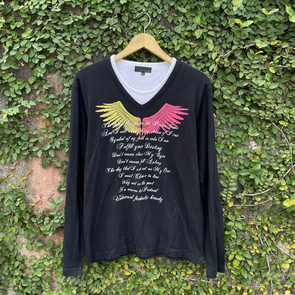If Six Was Nine Spinash Y2K Style Longtshirt Size US L / EU 52-54 / 3 - 1 Thumbnail
